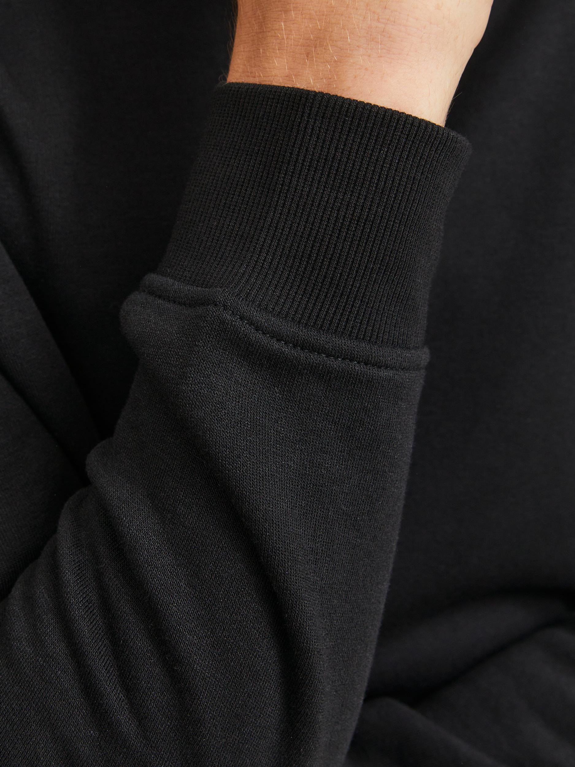 Jack & Jones Sweatshirt »JJEBRADLEY SWEAT HALF ZIP NOOS«, Materialmix, relaxed fit

