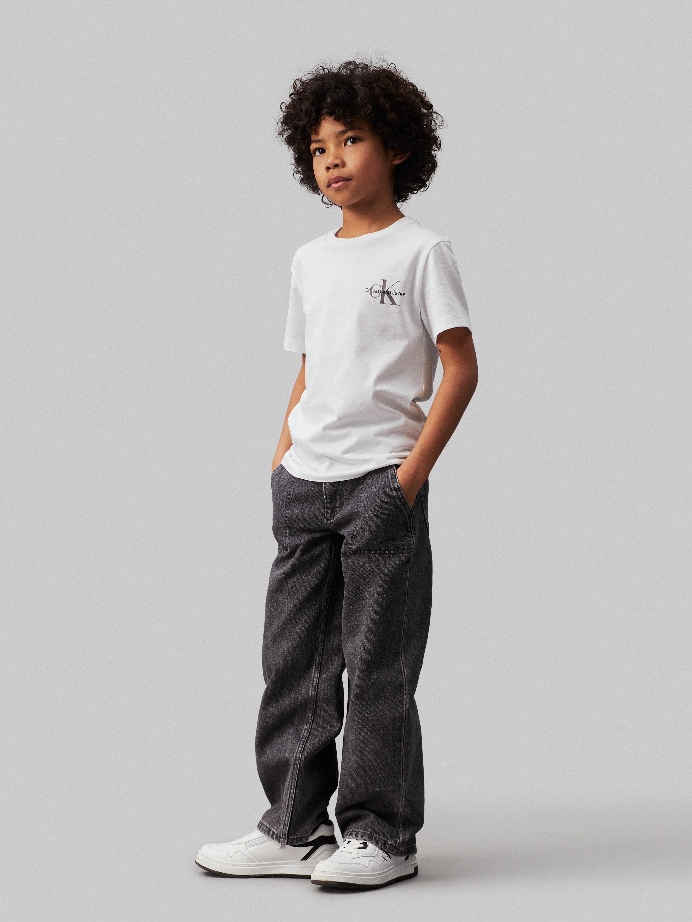 Calvin Klein Jeans T-Shirt »CHEST MONOGRAM T-SHIRT«, für Kinder bis 16 Jahre