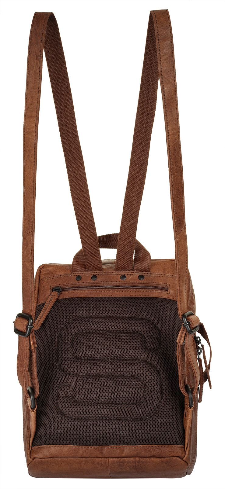 Spikes & Sparrow Laptoprucksack, echt Leder