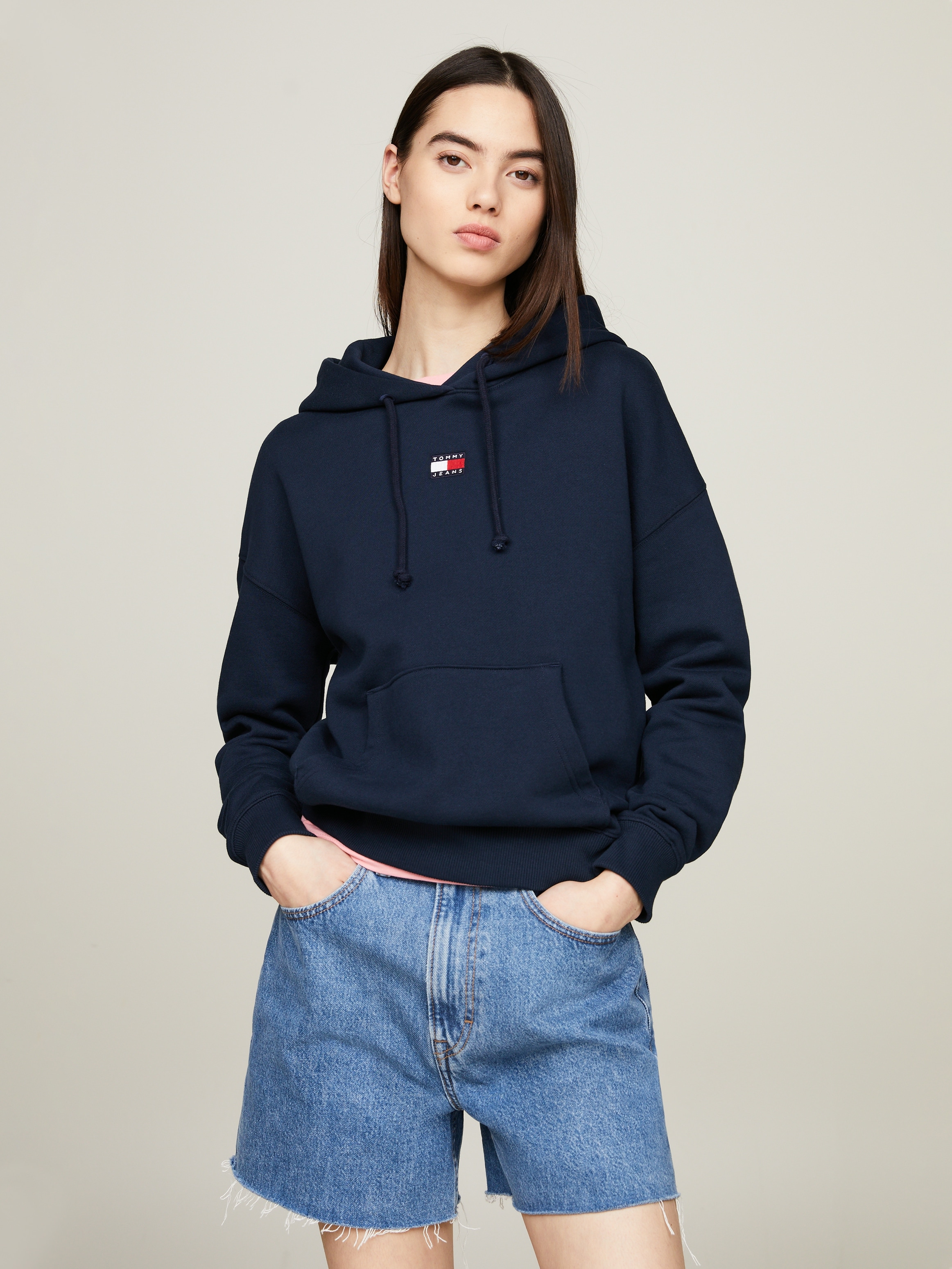 Tommy Jeans Kapuzensweatshirt, mit Kängurutasche