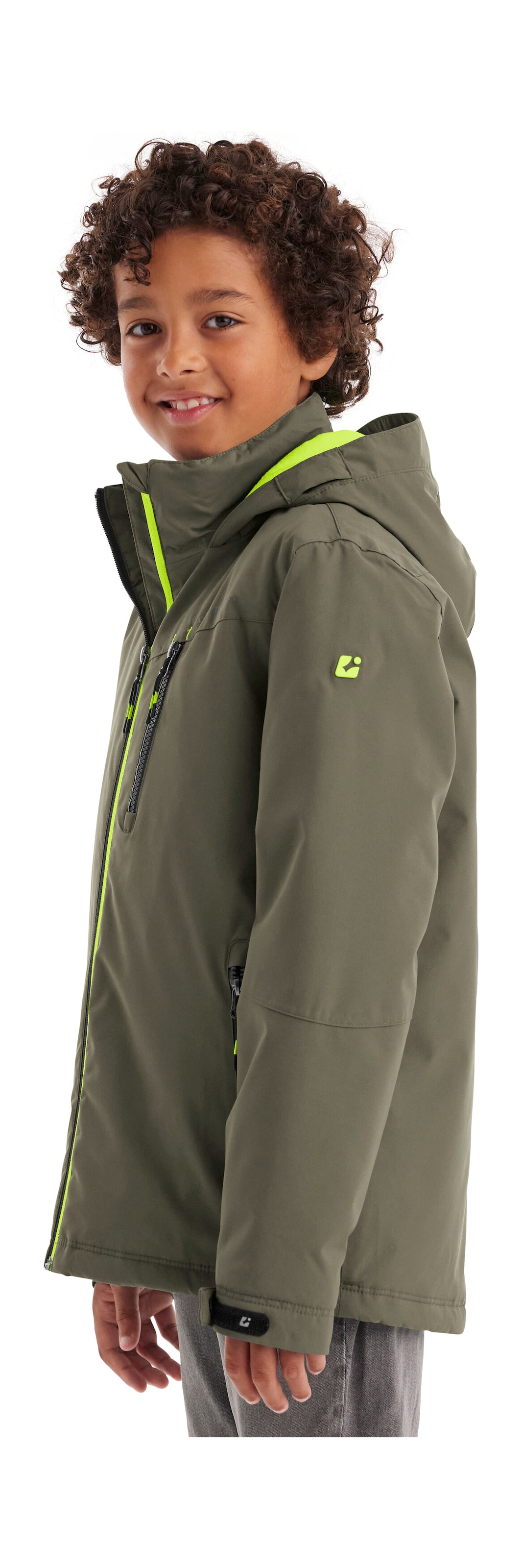 Killtec Outdoorjacke »KOW 159 BYS JCKT«, Wasser- und winddichte Kids Winterjacke mit Fleece-Futter