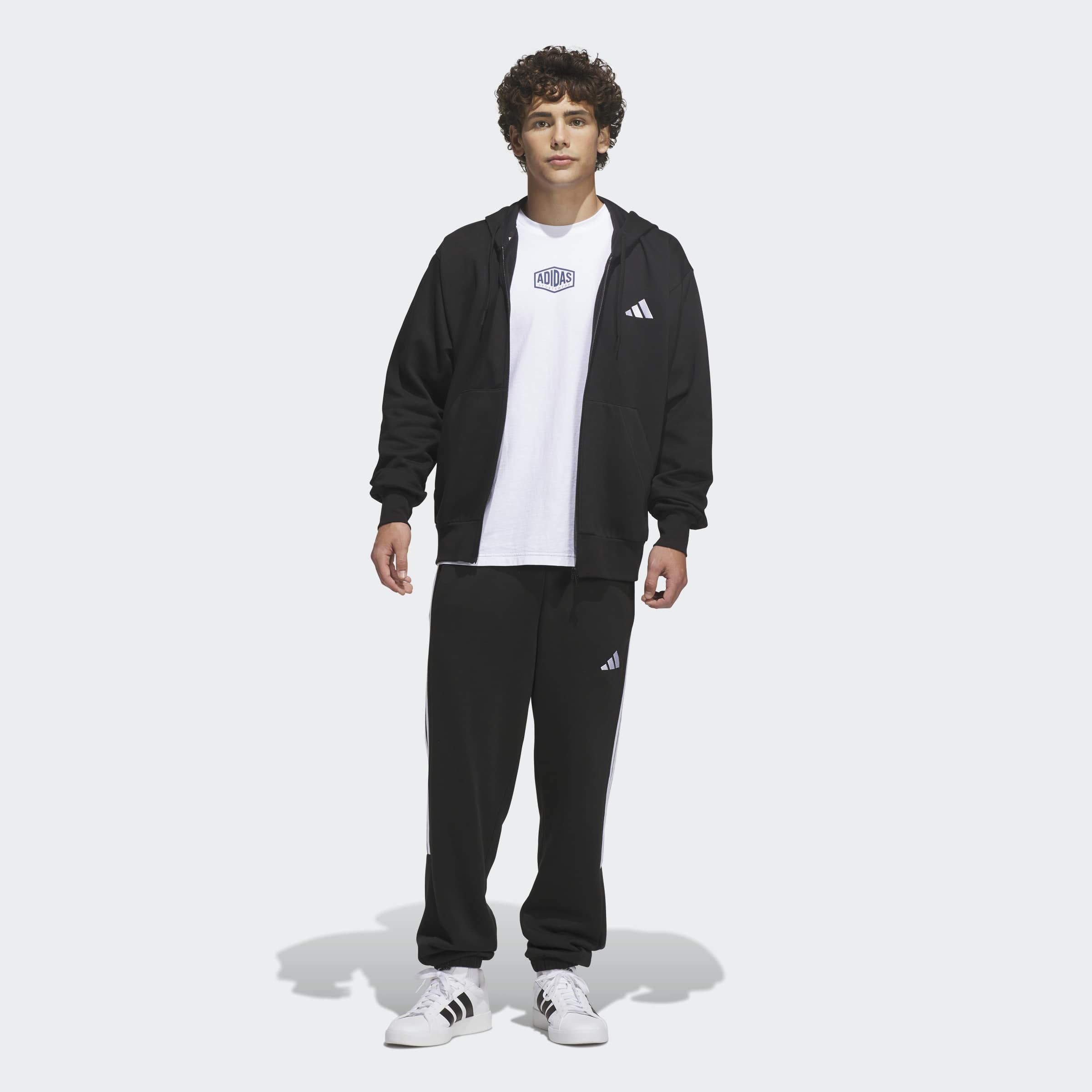 adidas Sportswear Kapuzensweatjacke »M FEELCOZY FZ« mit angesetzten Bündchen an Ärmeln und Rumpf, in normaler Schnittform