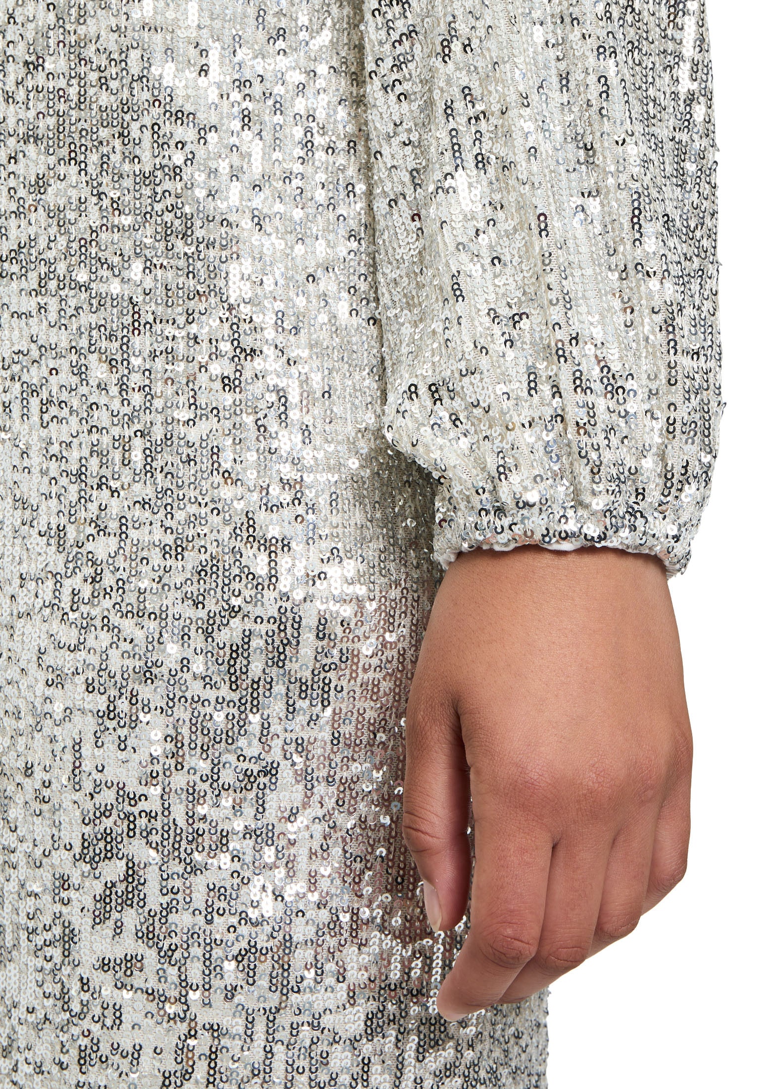 Cartoon Paillettenkleid »Pailletten-Kleid mit Stehkragen«
