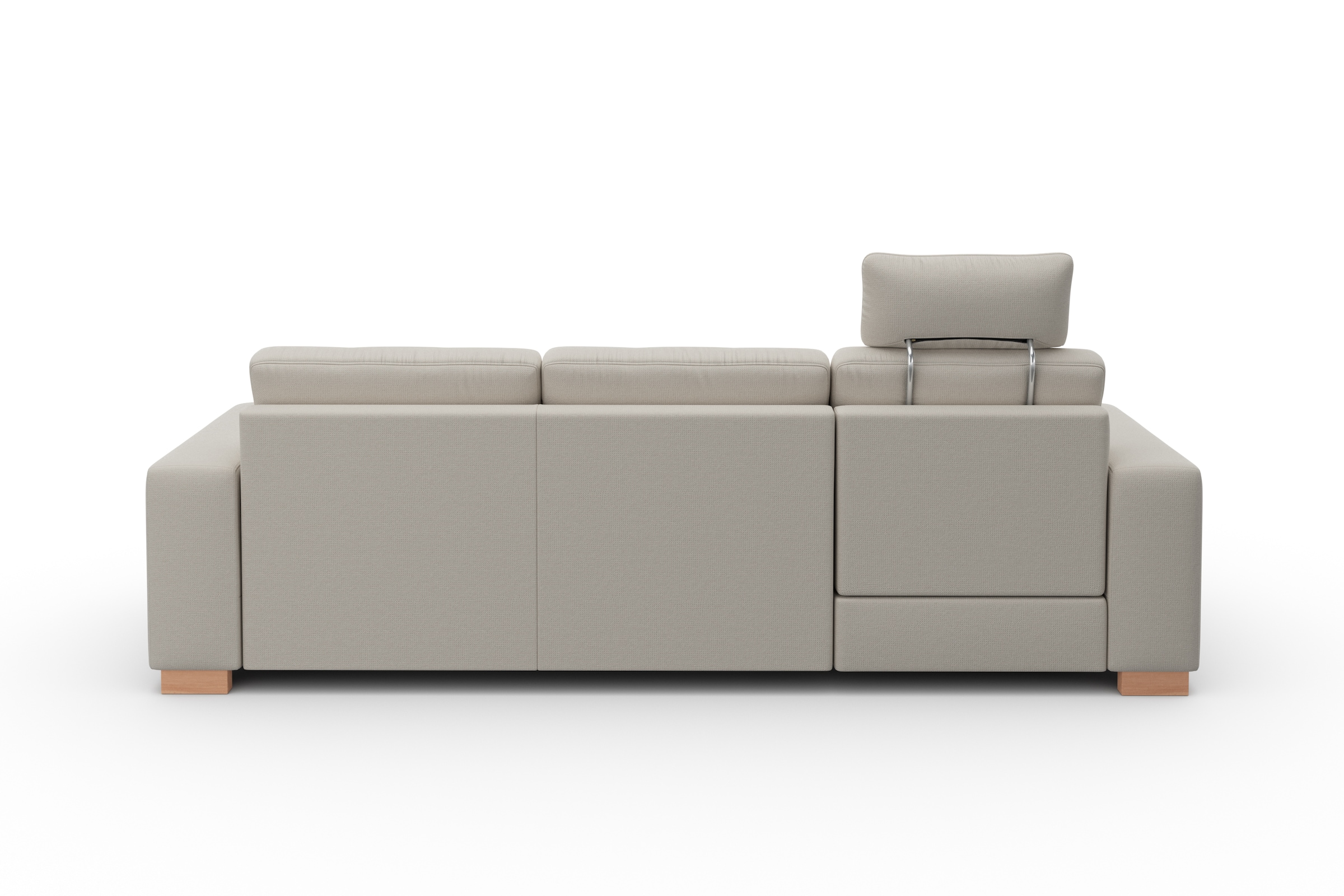 sit&more Ecksofa »Quincy L-Form«, wahlweise mit Bettfunktion und Bettkasten