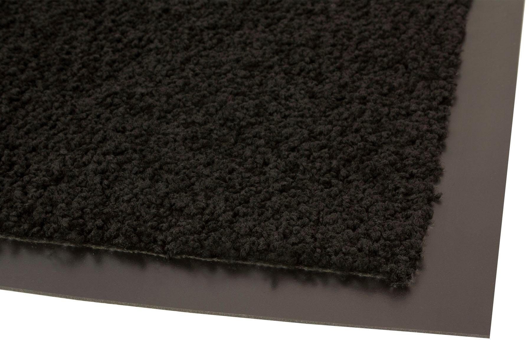 Primaflor-Ideen in Textil Fußmatte »DANCER, Made in Netherlands«, rechteckig, 6 mm Höhe, Schmutzfangmatte, Uni-Farben, große Farbauswahl, waschbar