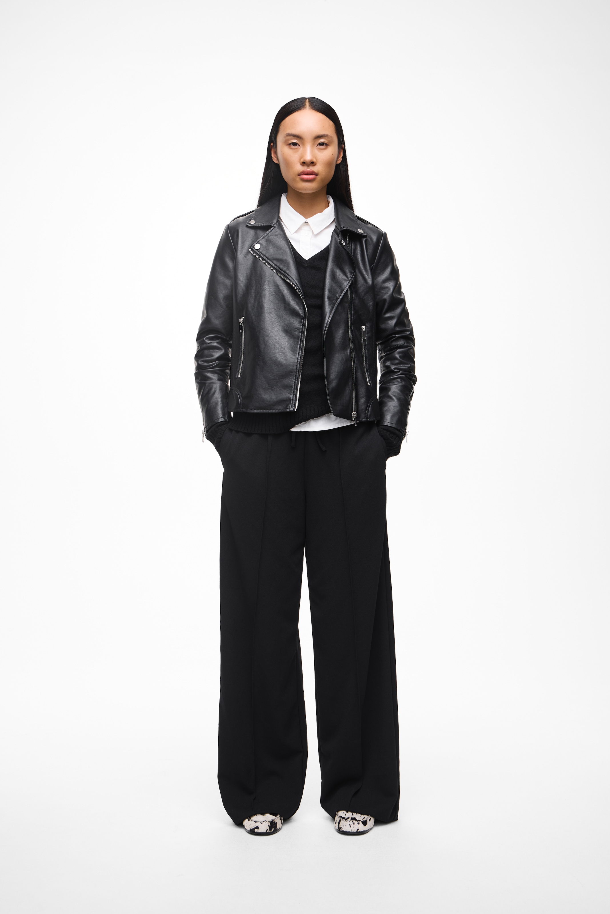 Vila Schlupfhose »VICLUA HW WIDE PANTS-NOOS«
