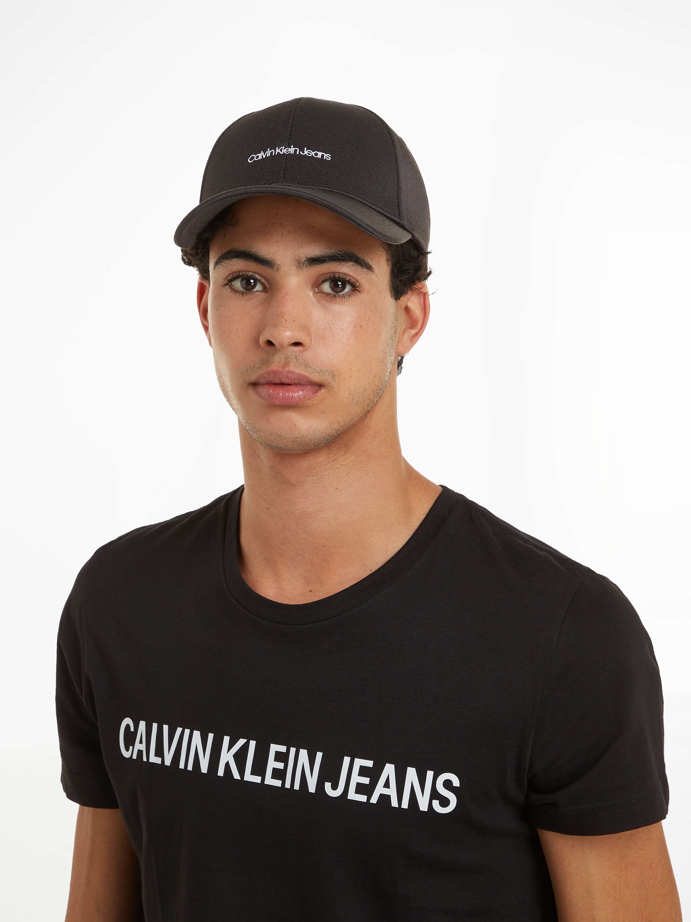 Calvin Klein Jeans Baseball Cap »INST EMBRO CAP«, mit Logoschriftzug