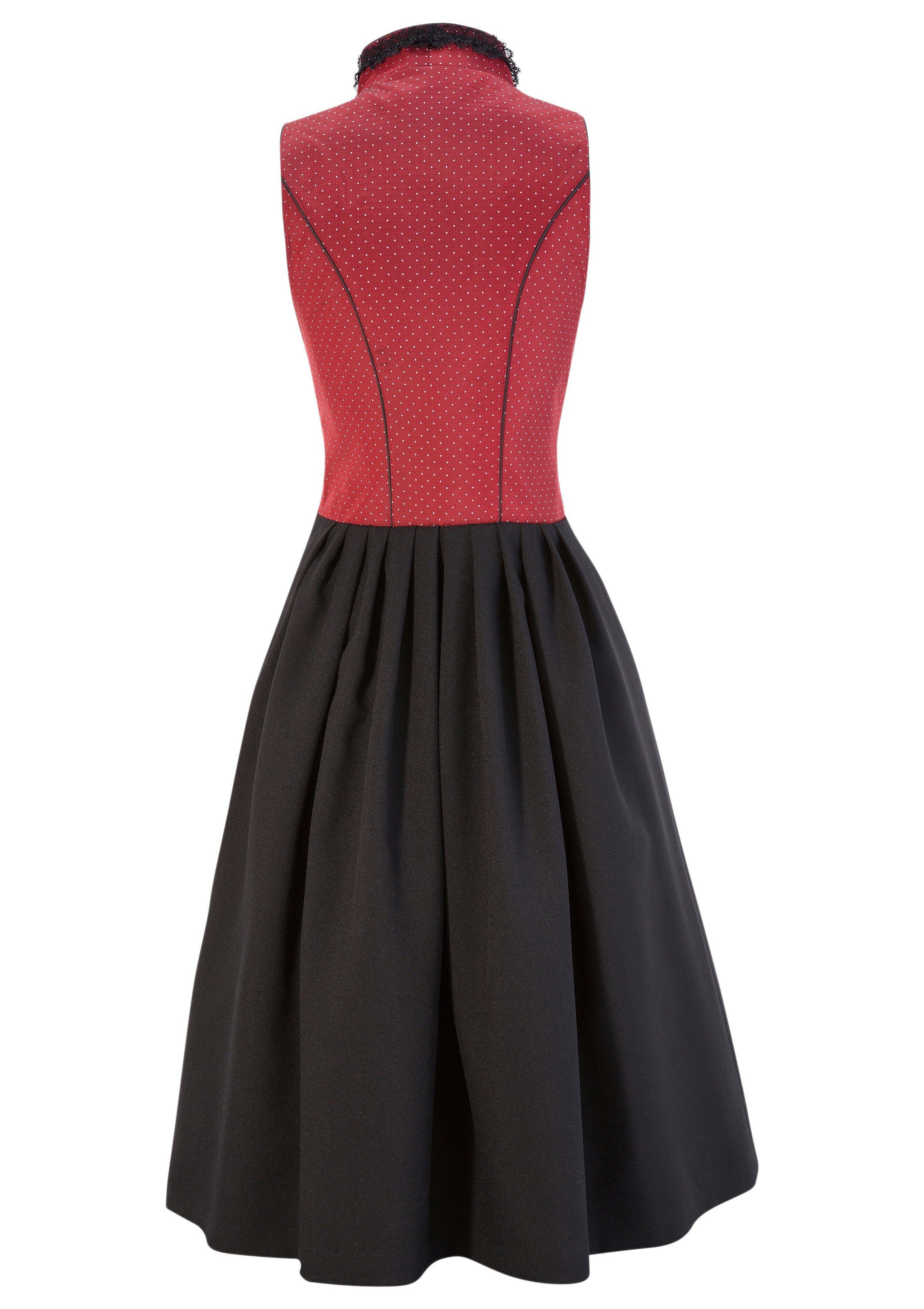 MarJo Dirndl, (2 tlg.), Damen, midi mit Kelchkragen
