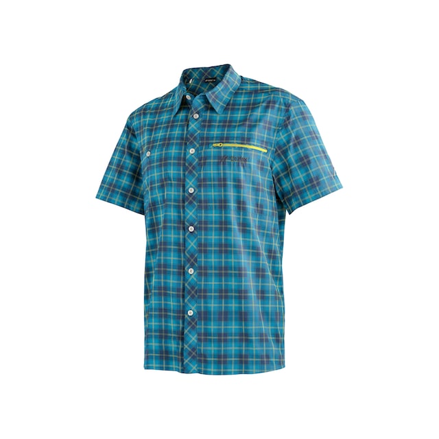 Maier Sports Outdoorhemd »Kasen S/S M«, kurzarm Herrenhemd, atmungsaktives  Wanderhemd, Karohemd online bei UNIVERSAL