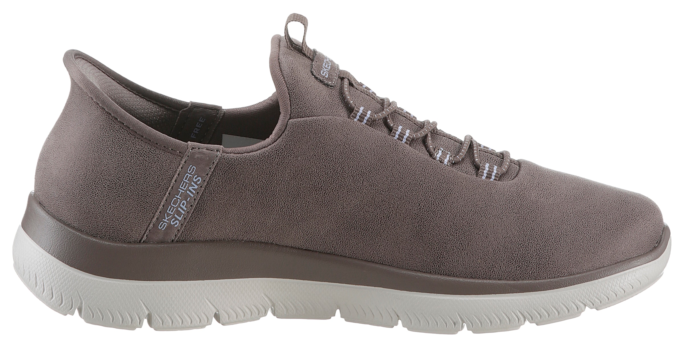 Skechers Slip-On Sneaker »SUMMITS«  Slipper, Freizeitschuh, Halbschuh in veganer Verarbeitung