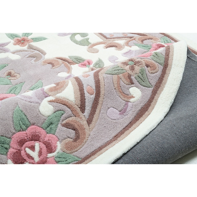 THEKO Teppich »Ming«, oval, hochwertiges Acrylgarn, ideal im Wohnzimmer &  Schlafzimmer