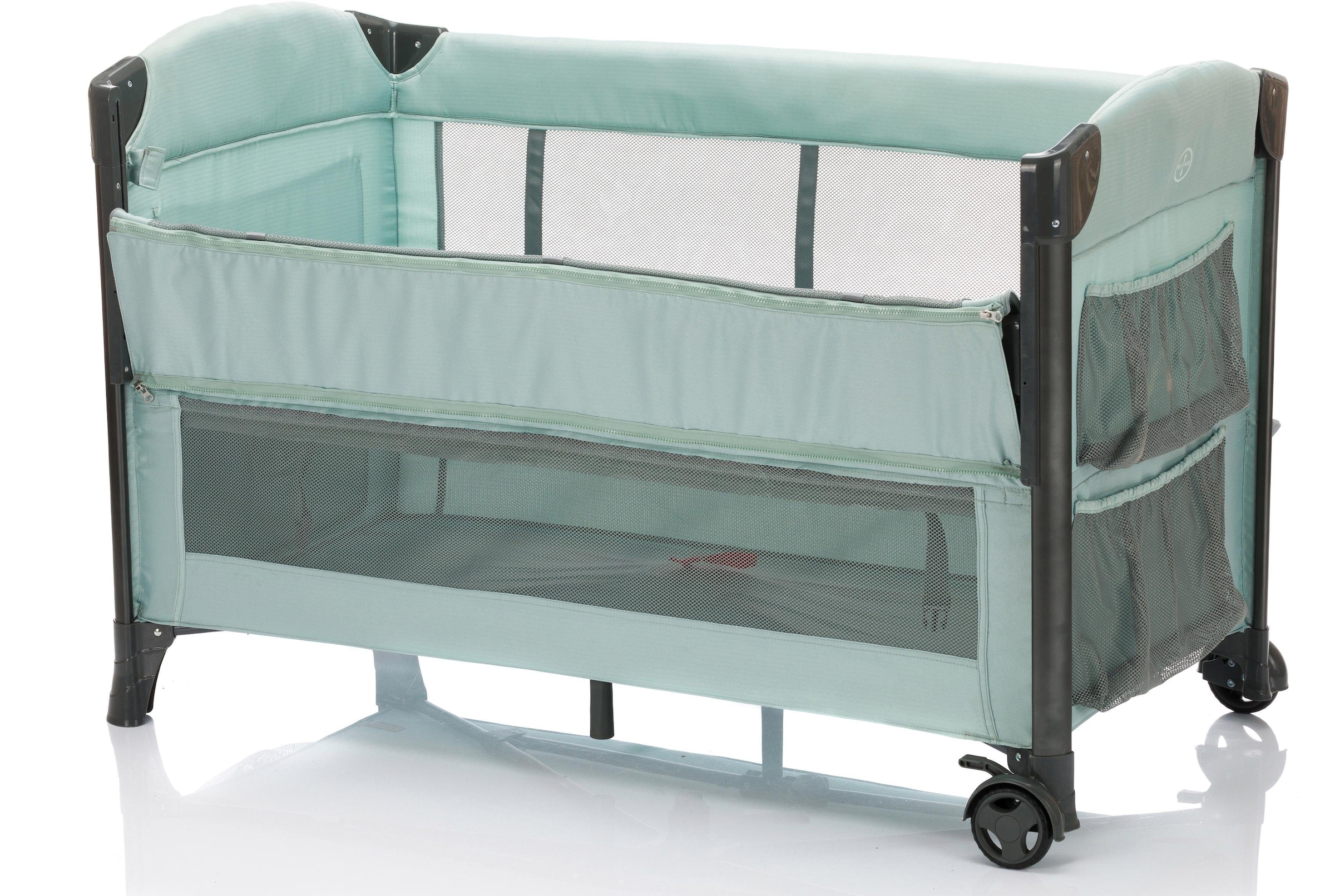 Fillikid Baby-Reisebett »Faltbett, mint«, inkl. Transporttasche