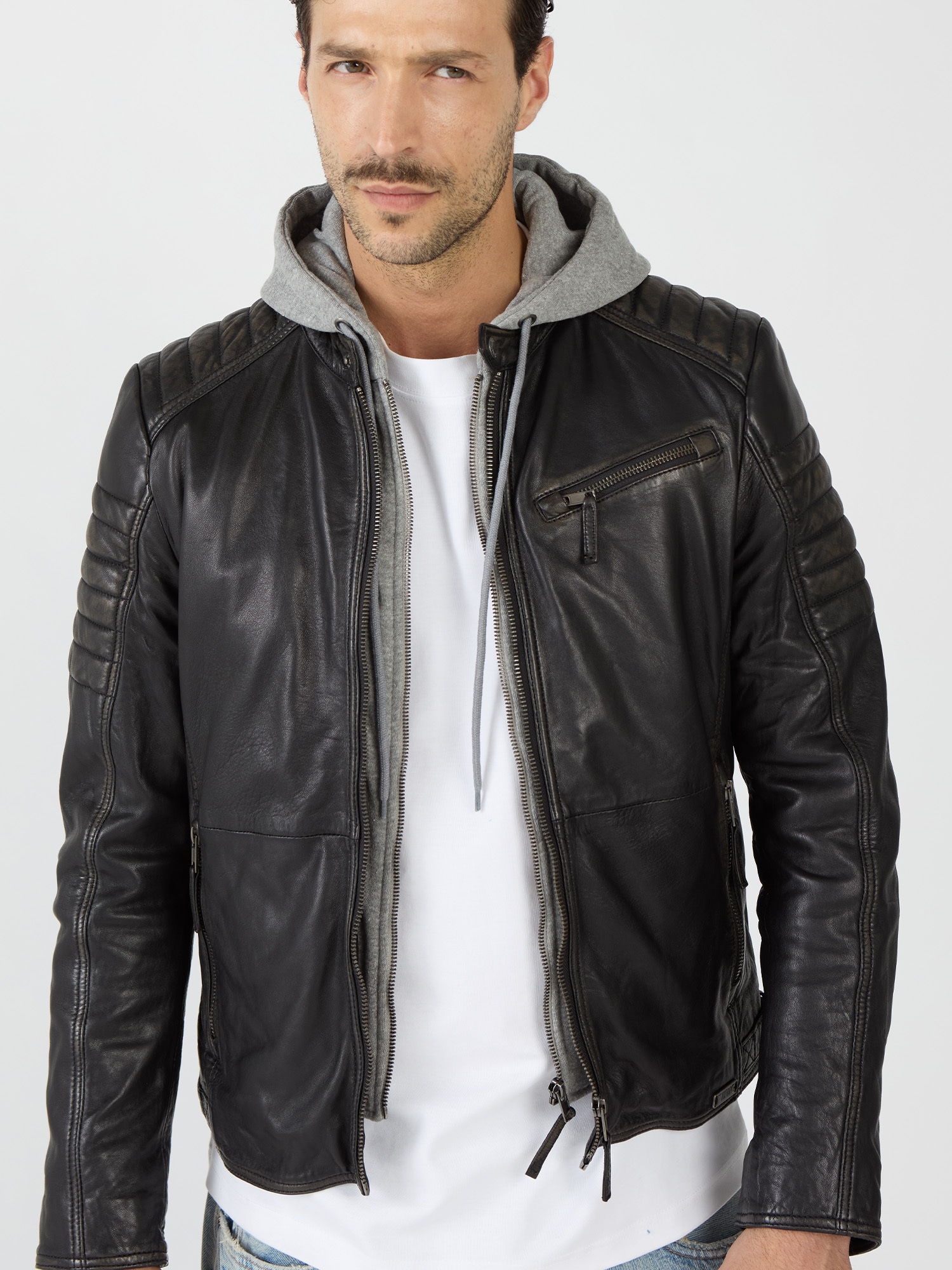 MUSTANG Lederjacke »Lederjacke 31020237«
