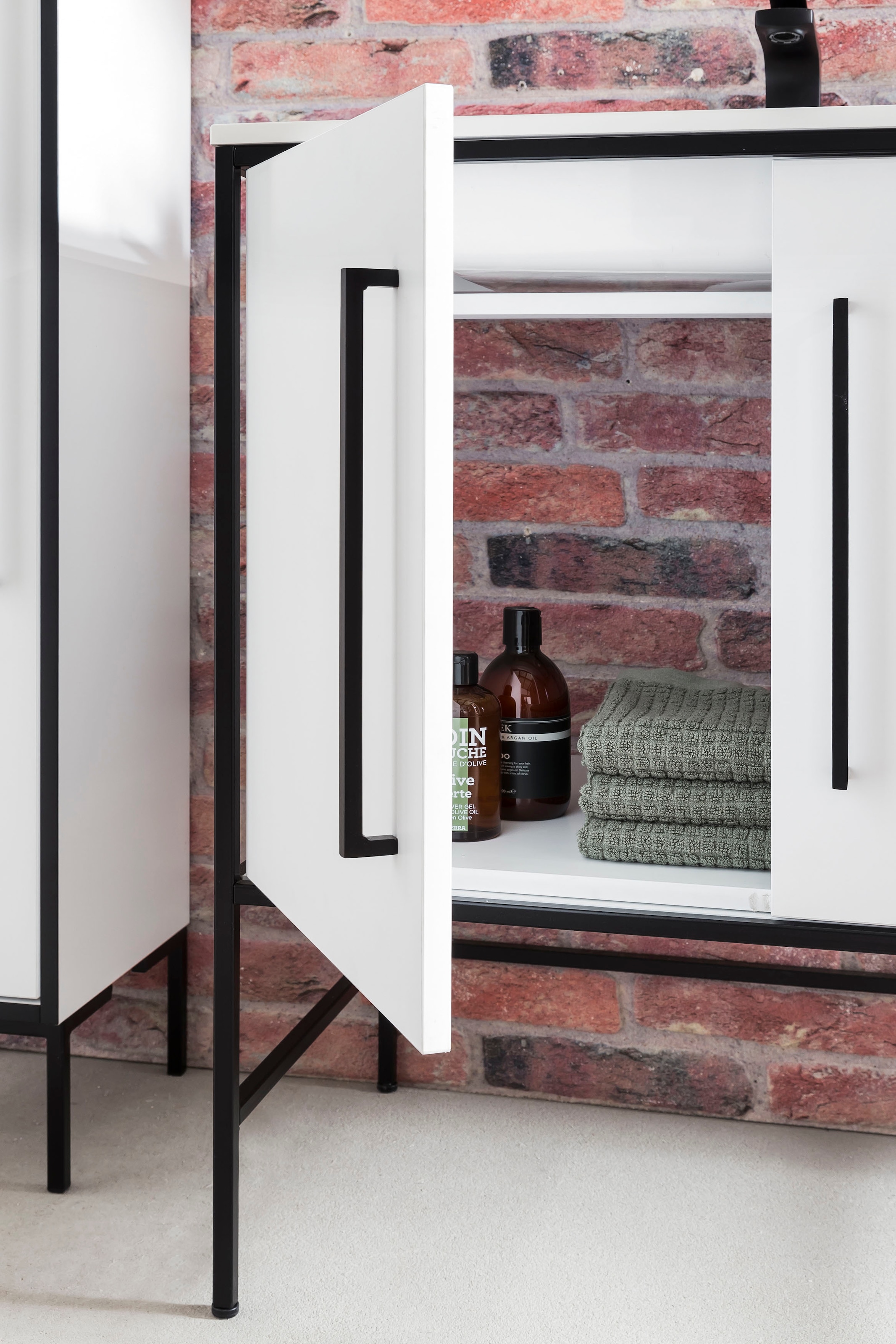 Schildmeyer Waschtisch »Moris« mit Mineralgussbecken, Breite 77 cm