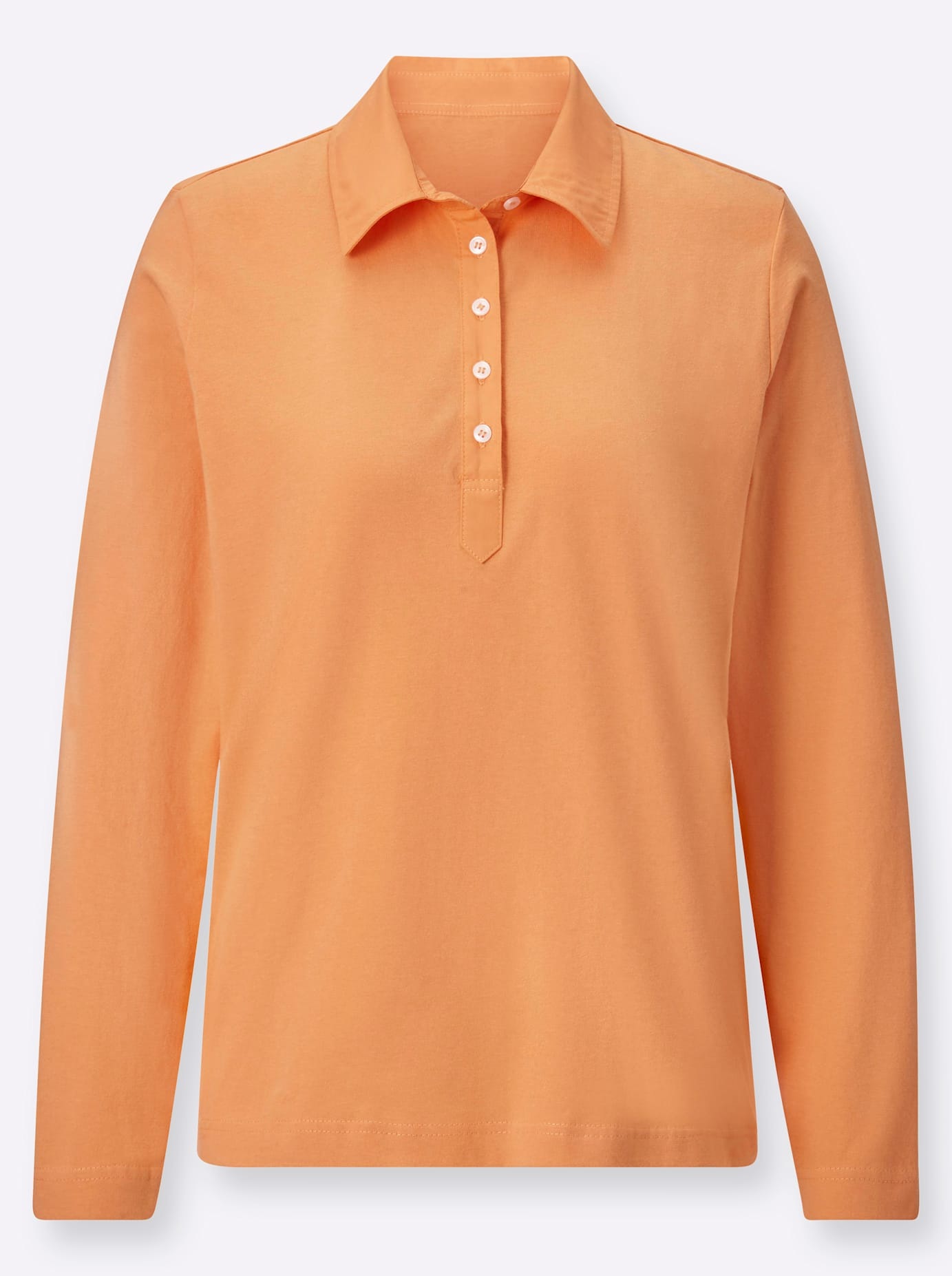 Casual Looks Langarm-Poloshirt »Poloshirt«, (1 tlg.)