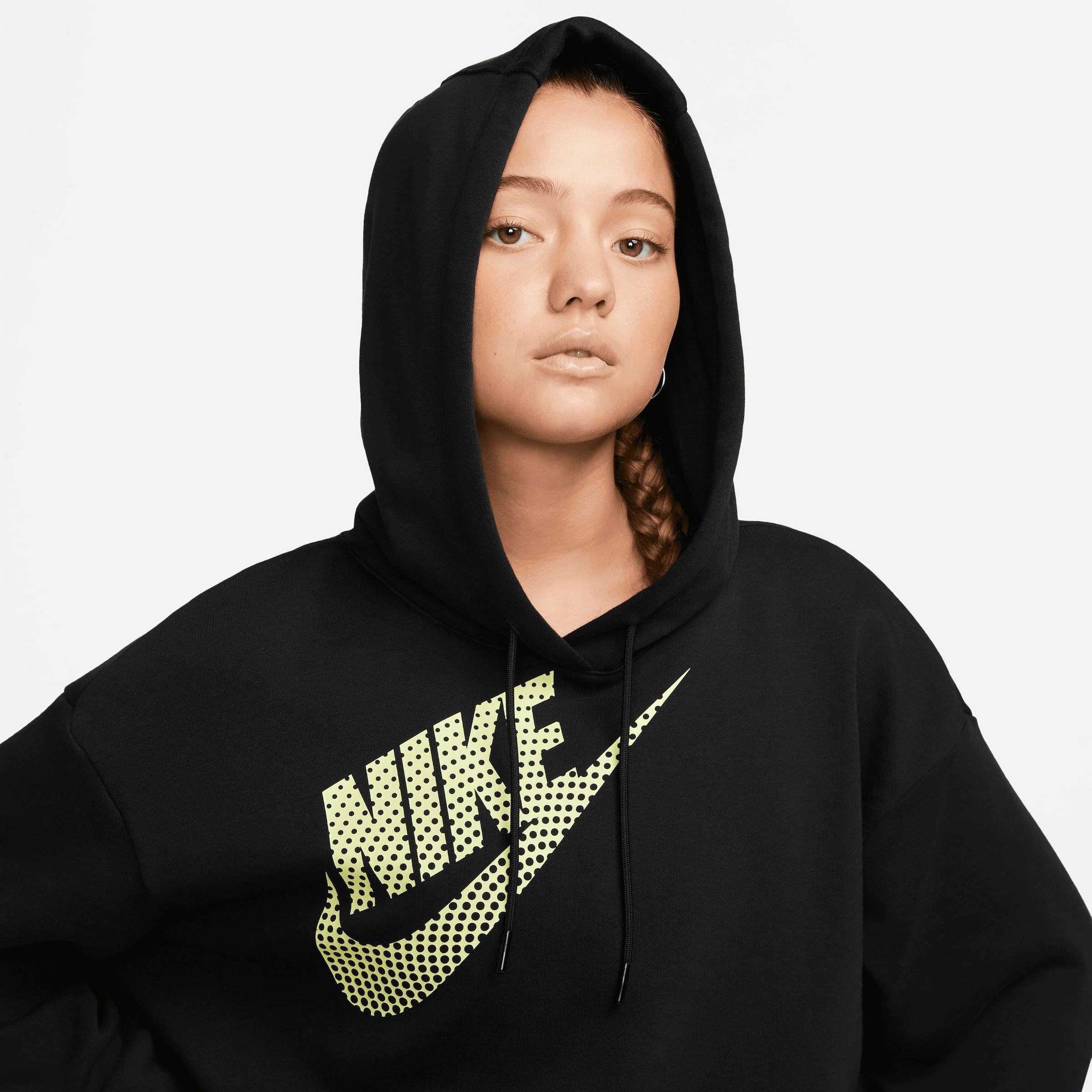 »W HOODIE bei FLC DNC« Kapuzensweatshirt PO CROP NSW Nike Sportswear