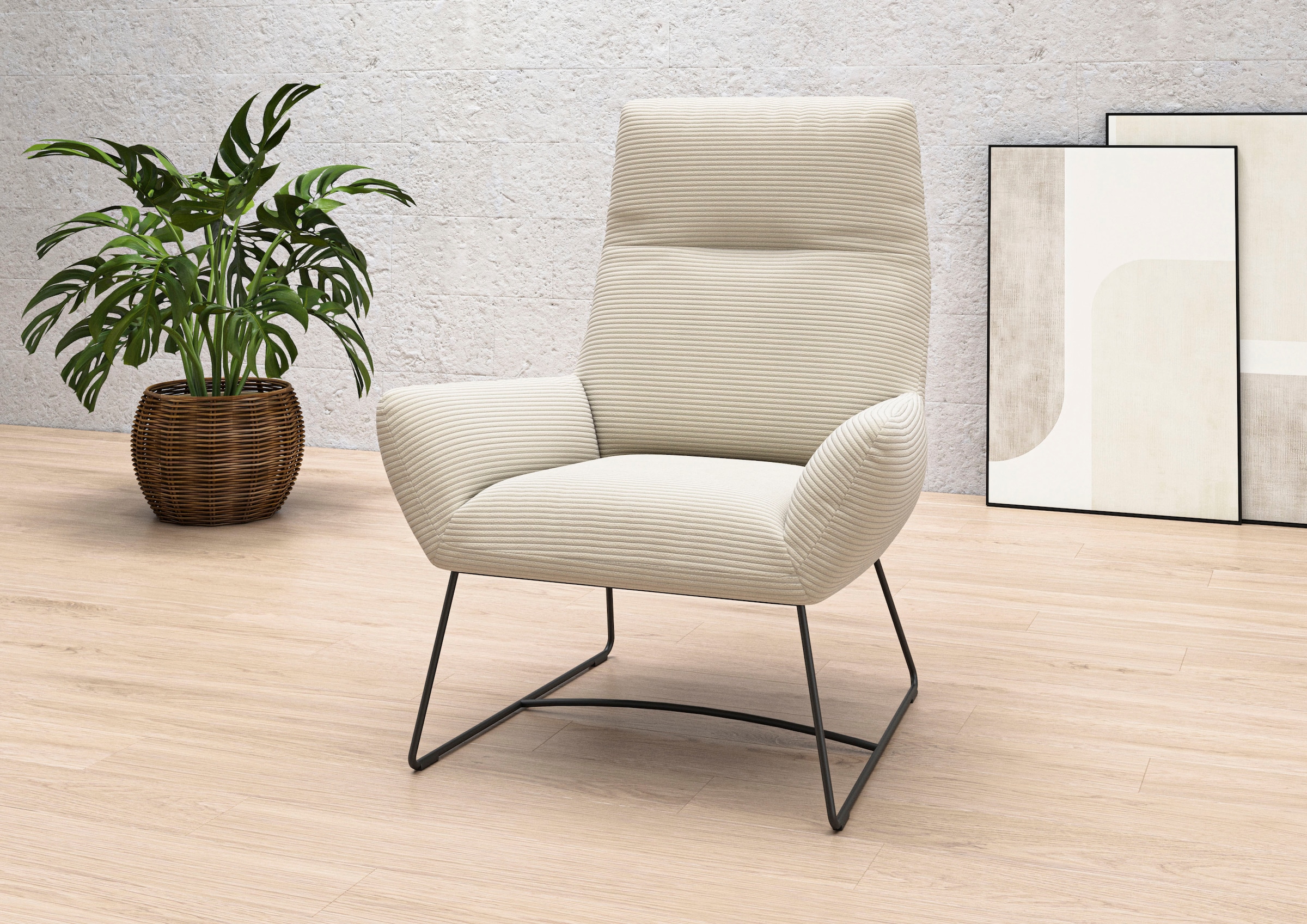 Home affaire Sessel »Basic Relaxsessel, Design und Komfort, bequem, Breite 82cm« Extra hohe Rückenlehne