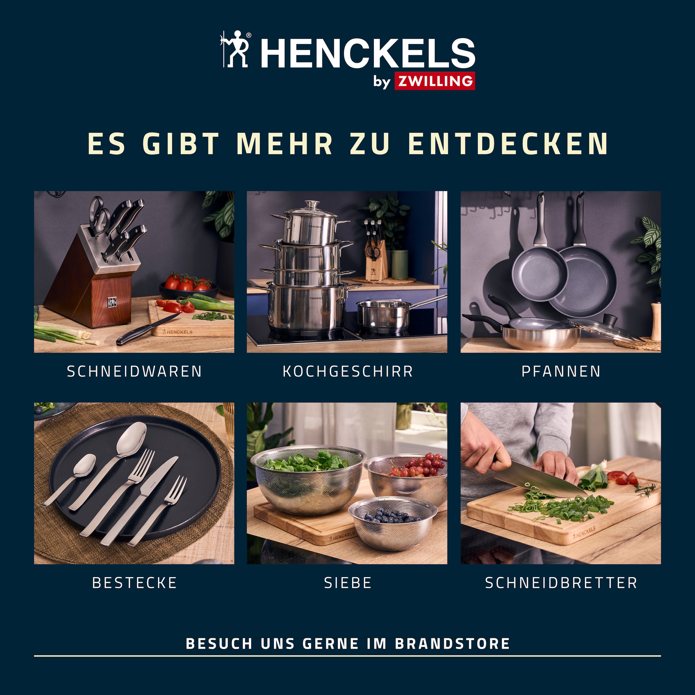 HENCKELS by ZWILLING Messer-Set »Accent« Rostfreier Klingenstahl, Ergonomische Griffe