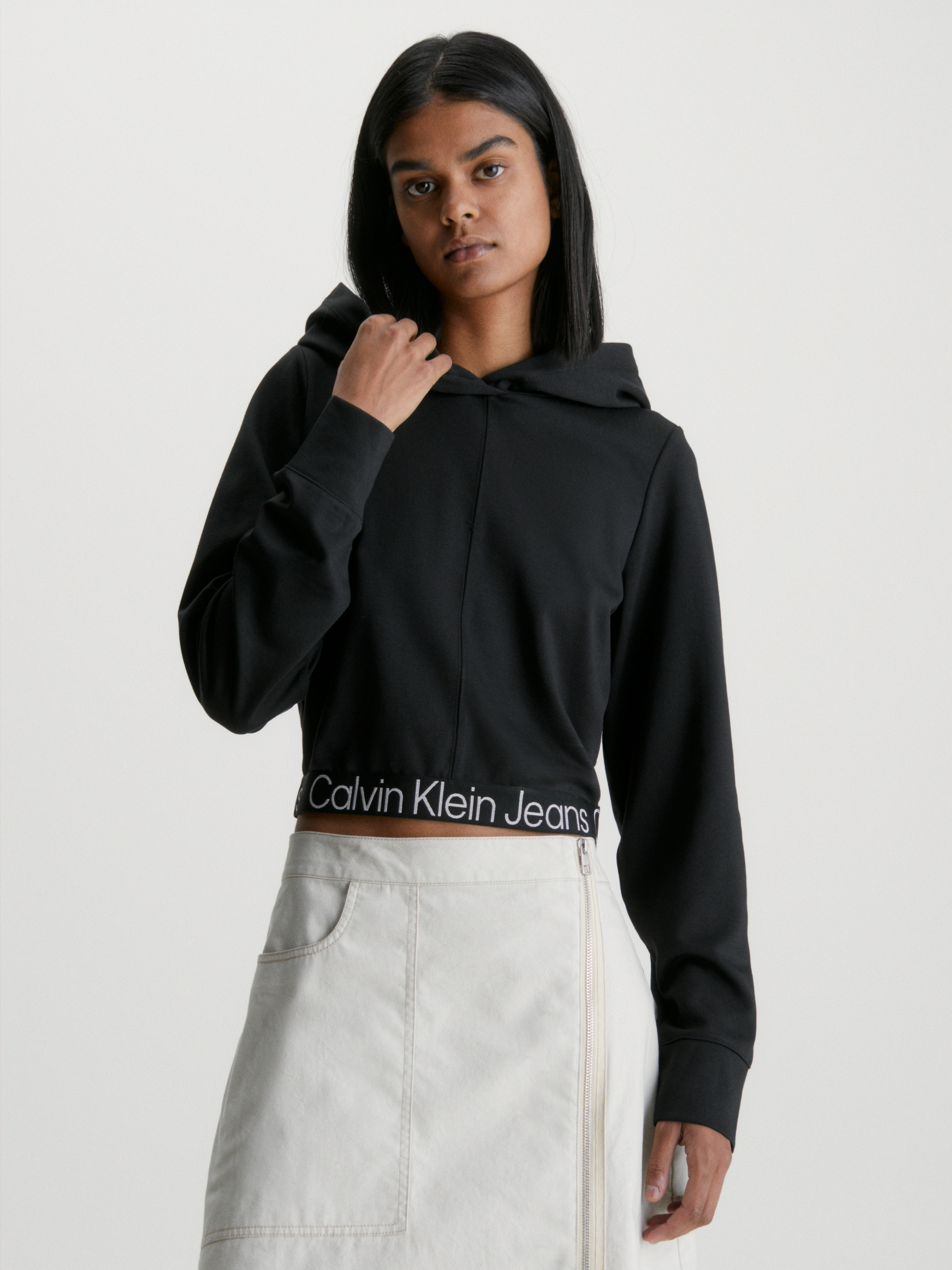 Calvin Klein Jeans Kapuzenshirt »TAPE MILANO HOODIE«, mit Logoschriftzug