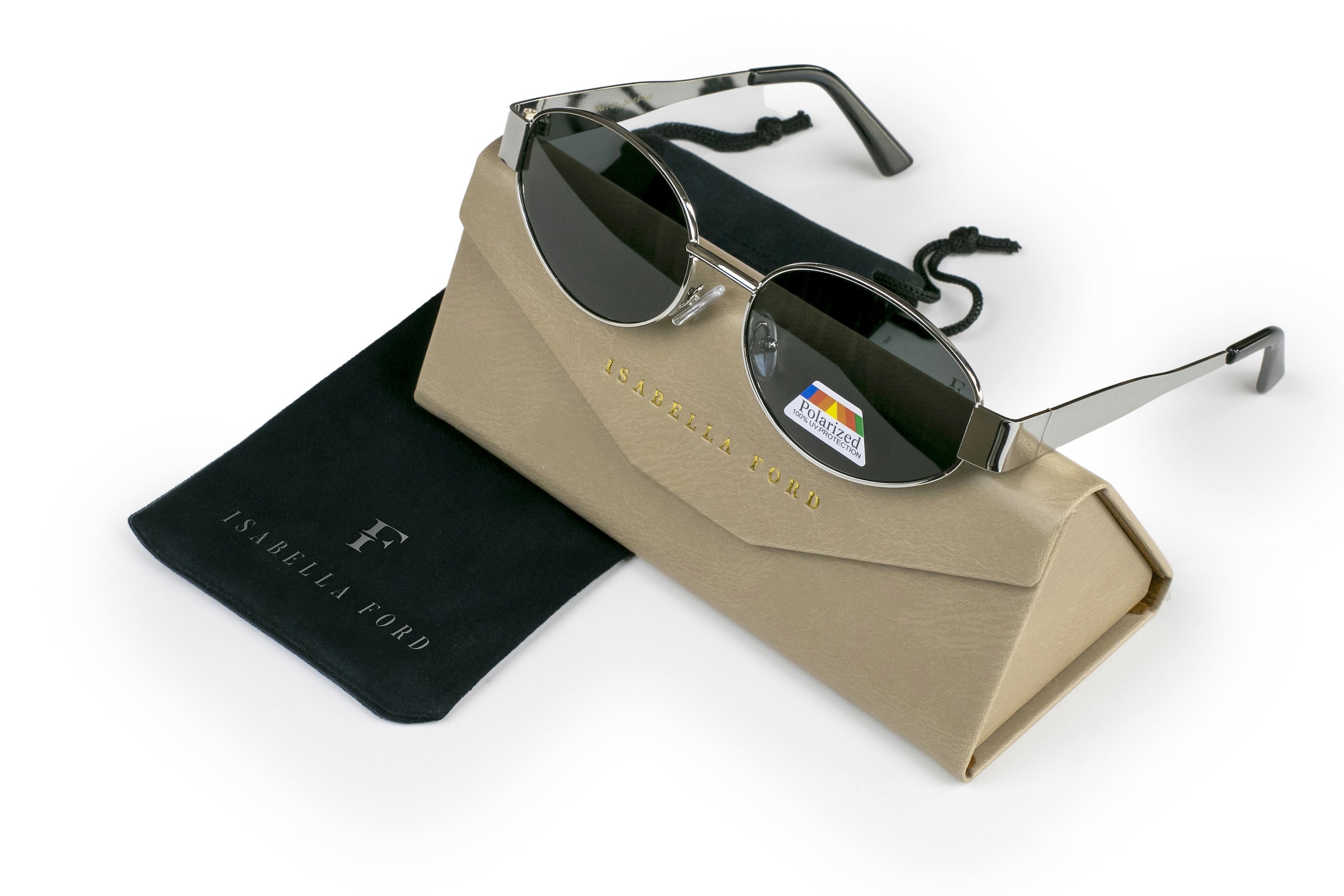 ISABELLA FORD Sonnenbrille »FA01-01« Glas 0,74 mm, polarisierte Gläser, UV400, CAT3.0