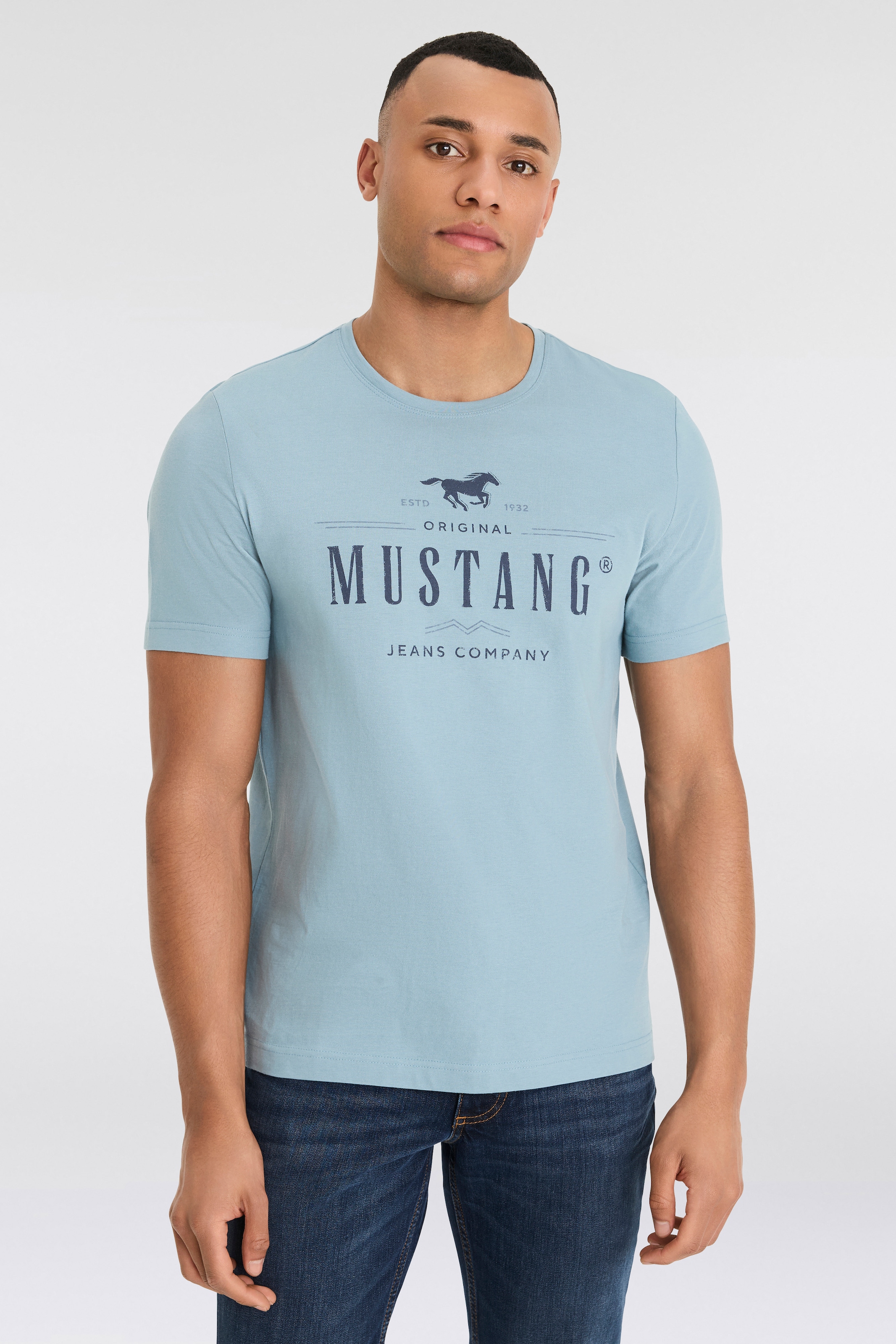 MUSTANG T-Shirt »Style Alex C Print«