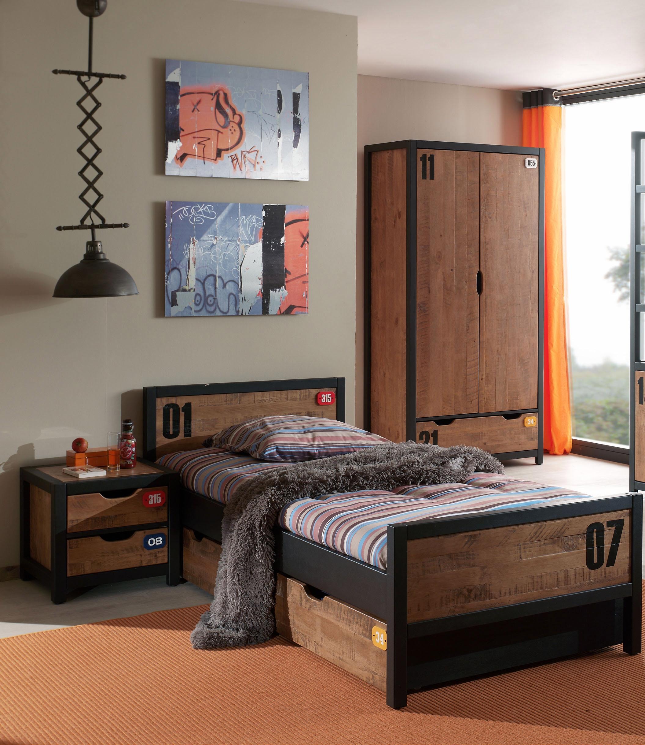 Vipack Schubkasten »Alex«, (Made in Europe), aus teilmassiver Kiefer und MDF
