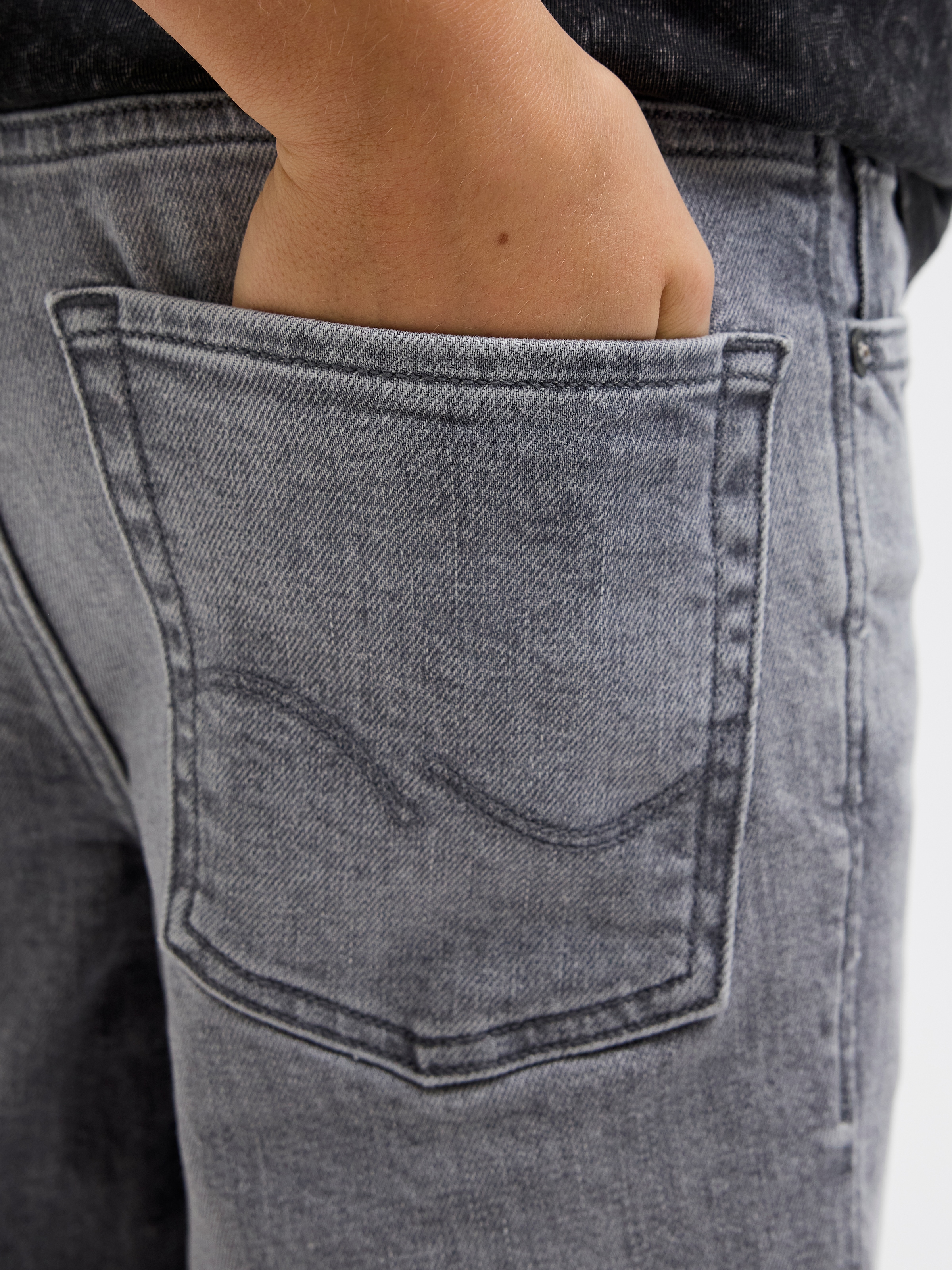 Jack & Jones Junior Shorts »JJIRICK bequem mit mittlerer Taille für Jungen«  unifarben, modisch, regular fit, Web,