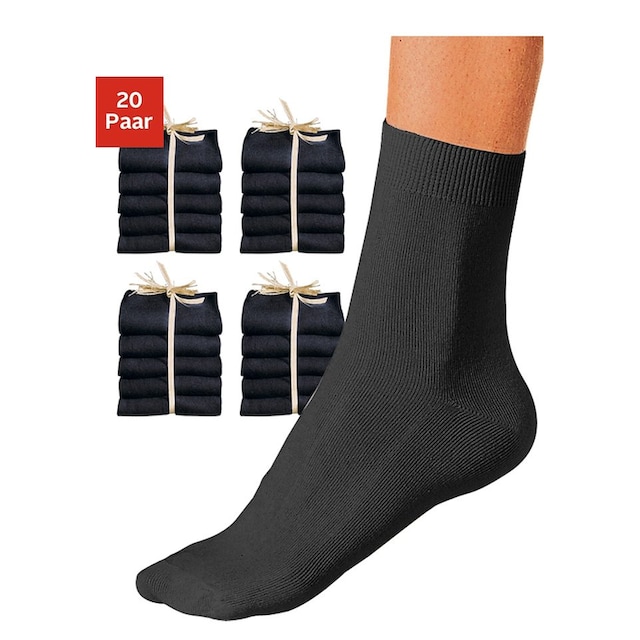 Go in Socken, (20 Paar), in der Großpackung bei ♕