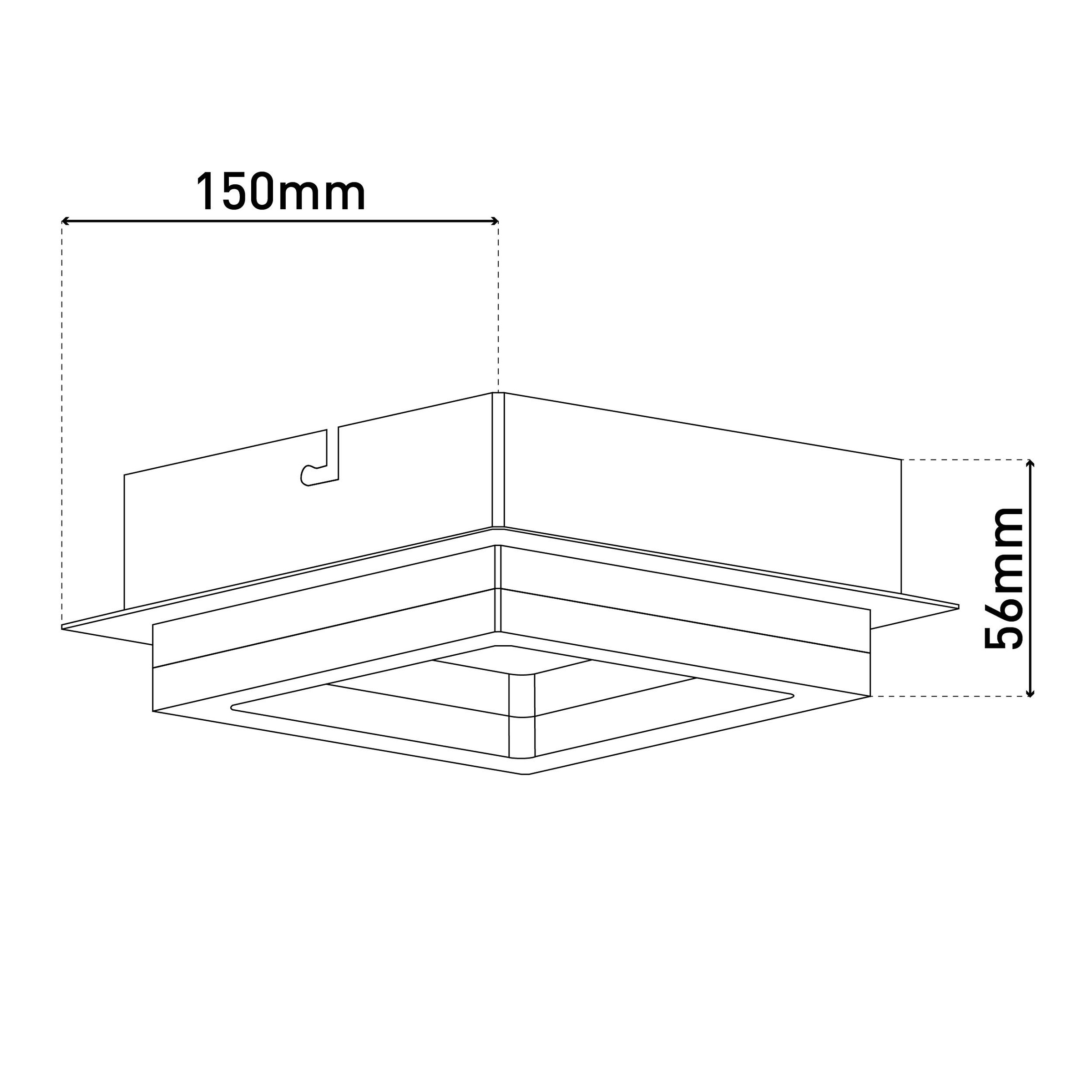 näve Deckenleuchte »LED "Bristol"«, modernes design. Helles Licht.