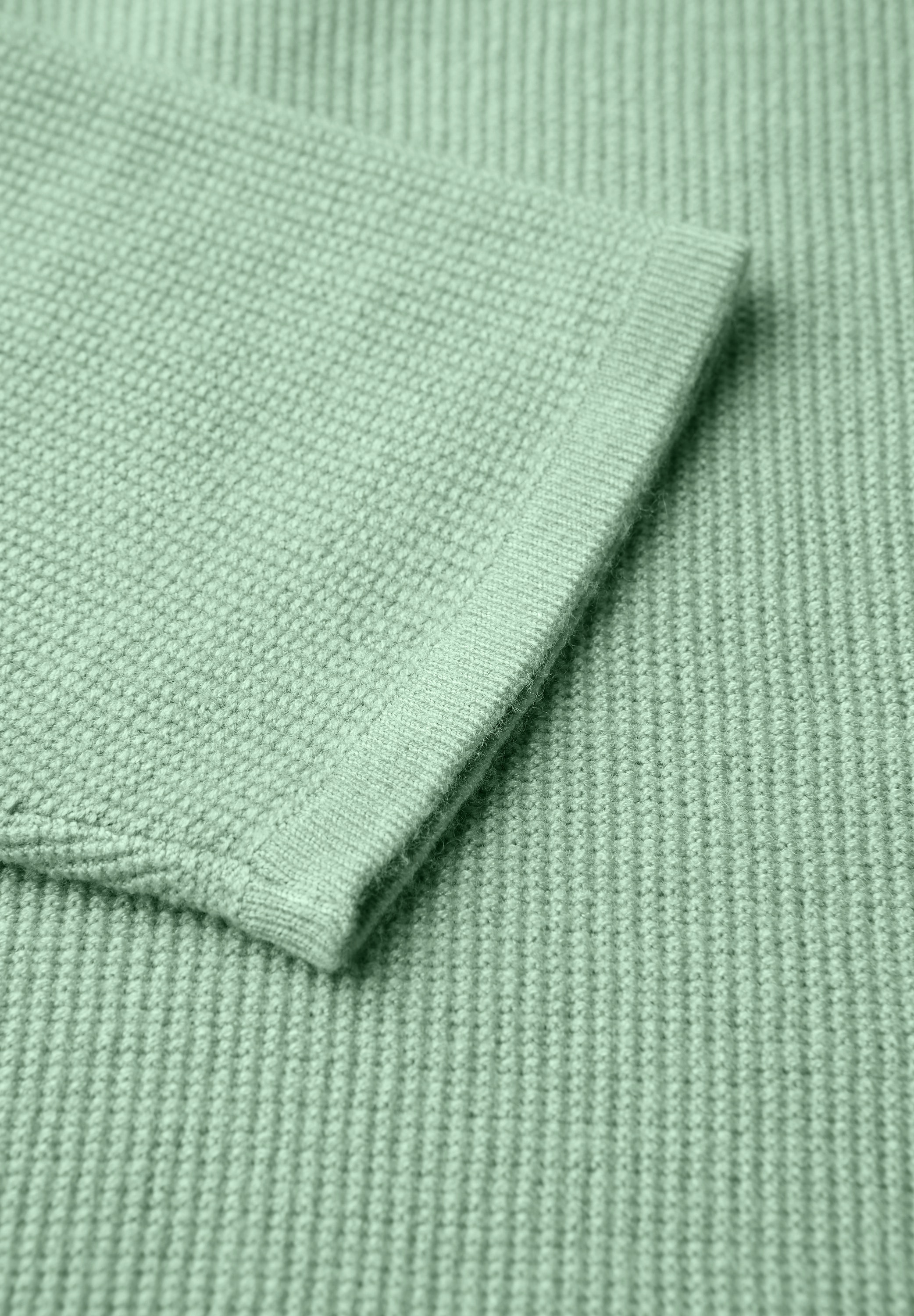 STREET ONE Strickpullover, mit U-Boot-Ausschnitt