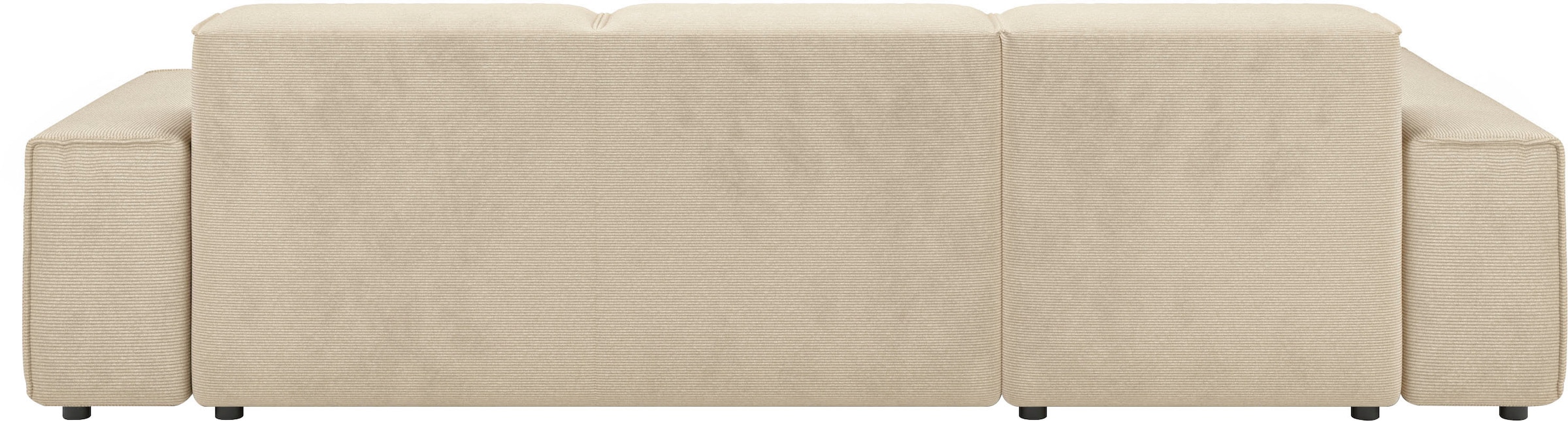 andas Ecksofa »Glimminge L-Form auch in Breitcord, Feincord + Easy care-Bezug,«, Breite 264, Zierkissen