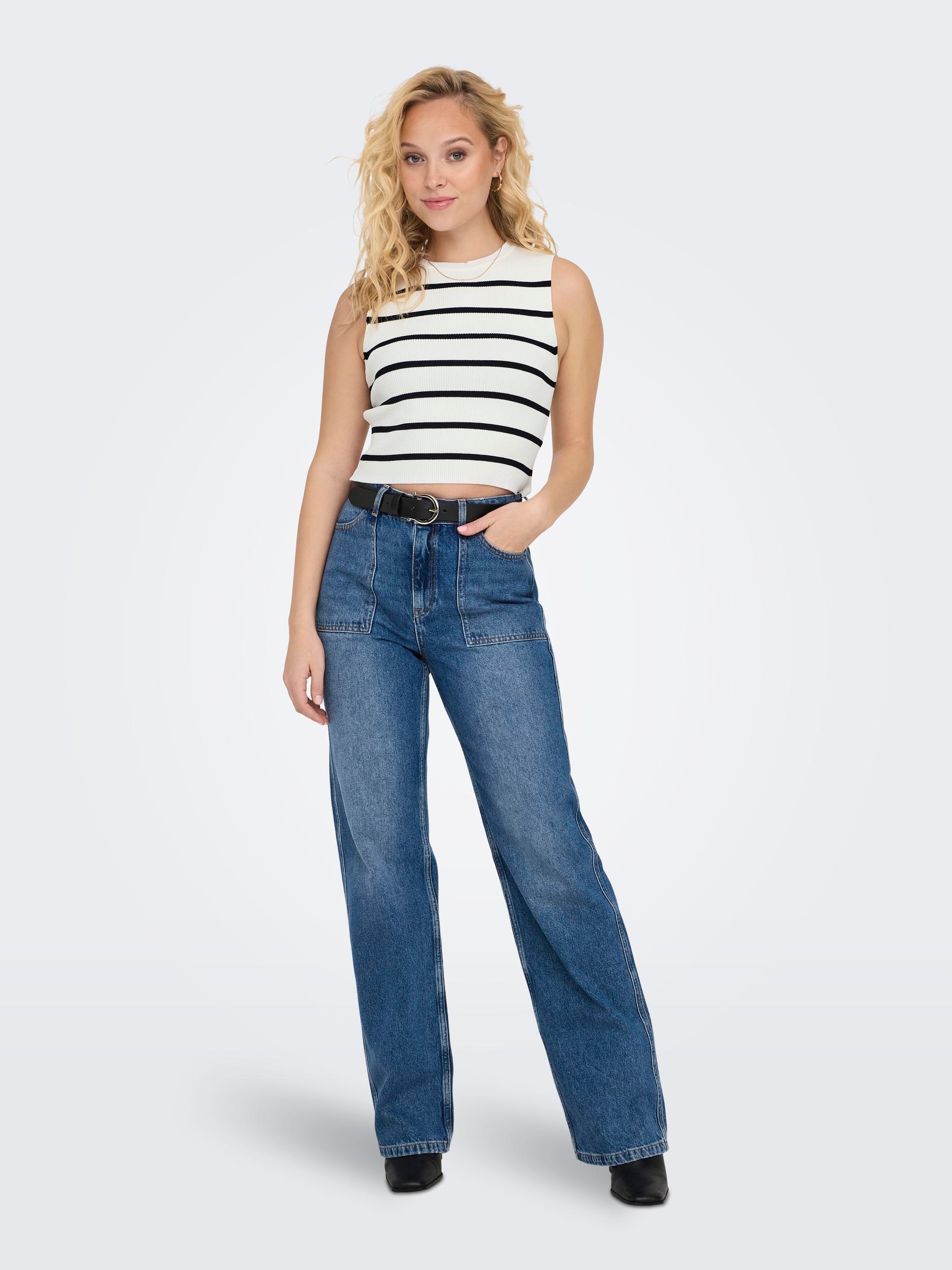 ONLY Stricktop »ONLMAJLI S/L TOP KNT NOOS«