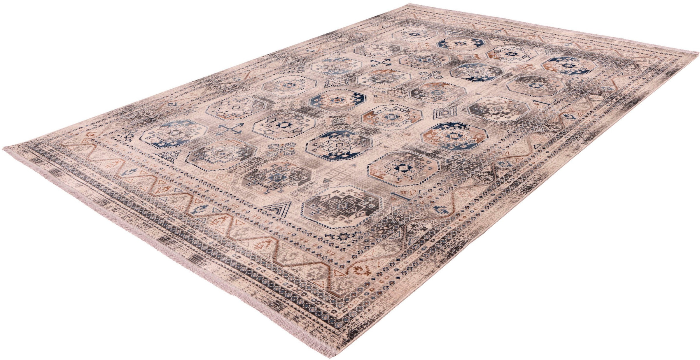 calo-deluxe Teppich »Valessa-405«, rechteckig, 5 mm Höhe, Wohnzimmer