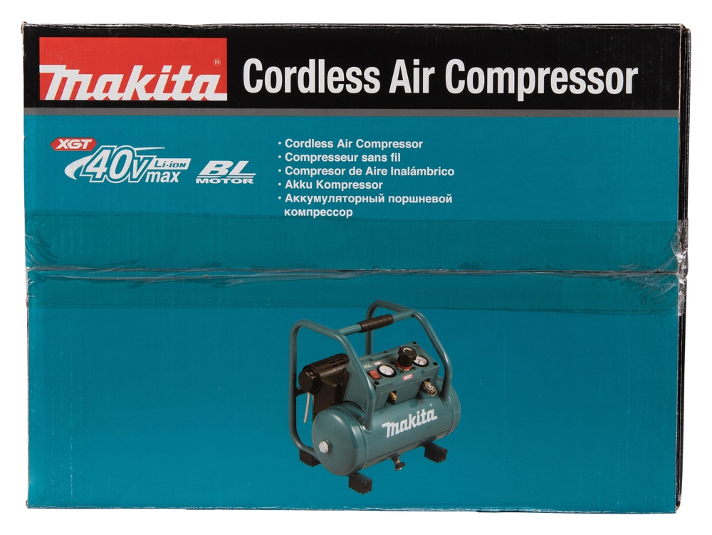 Makita Kompressor »»AC001GZ««, (XGT, 40V max., Kessel, 7,6 l), ohne Akku, ohne Ladegerät