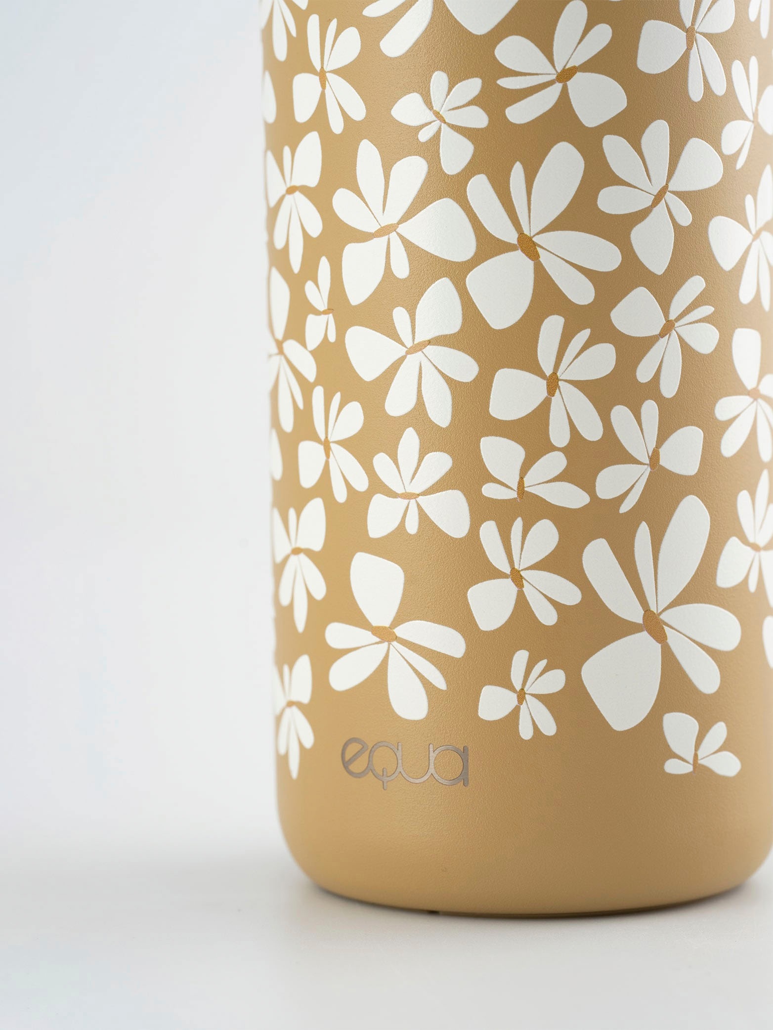 equa Trinkflasche »Timeless Des Fleurs 600 ml«, Edelstahl