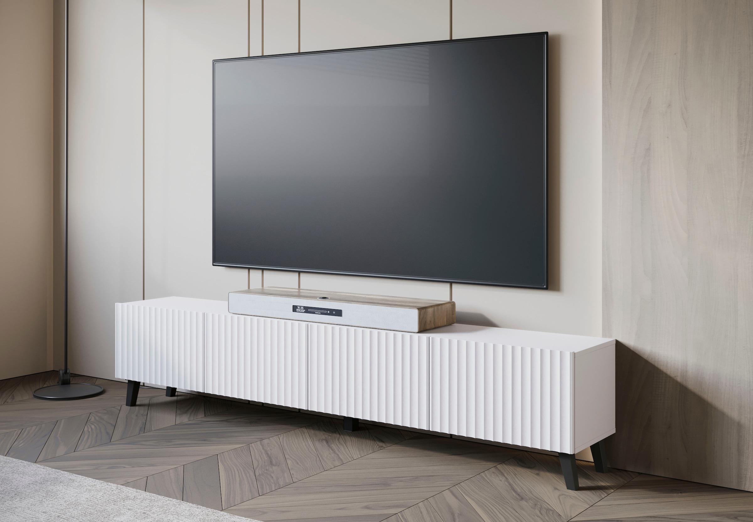 INOSIGN Lowboard »PHUKET« TV-Board mit Strukturfront, Breite ca. 190 cm