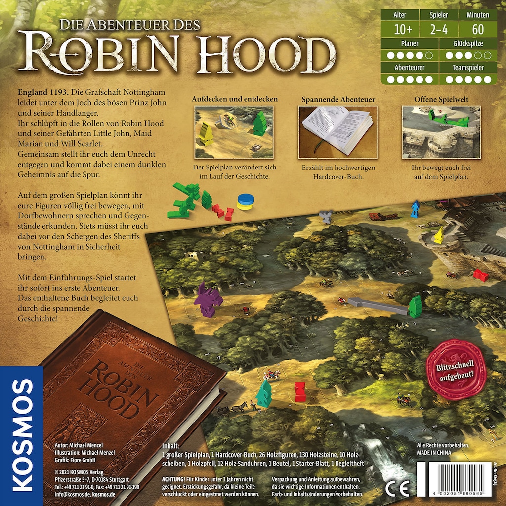 Kosmos Spiel »Die Abenteuer des Robin Hood«