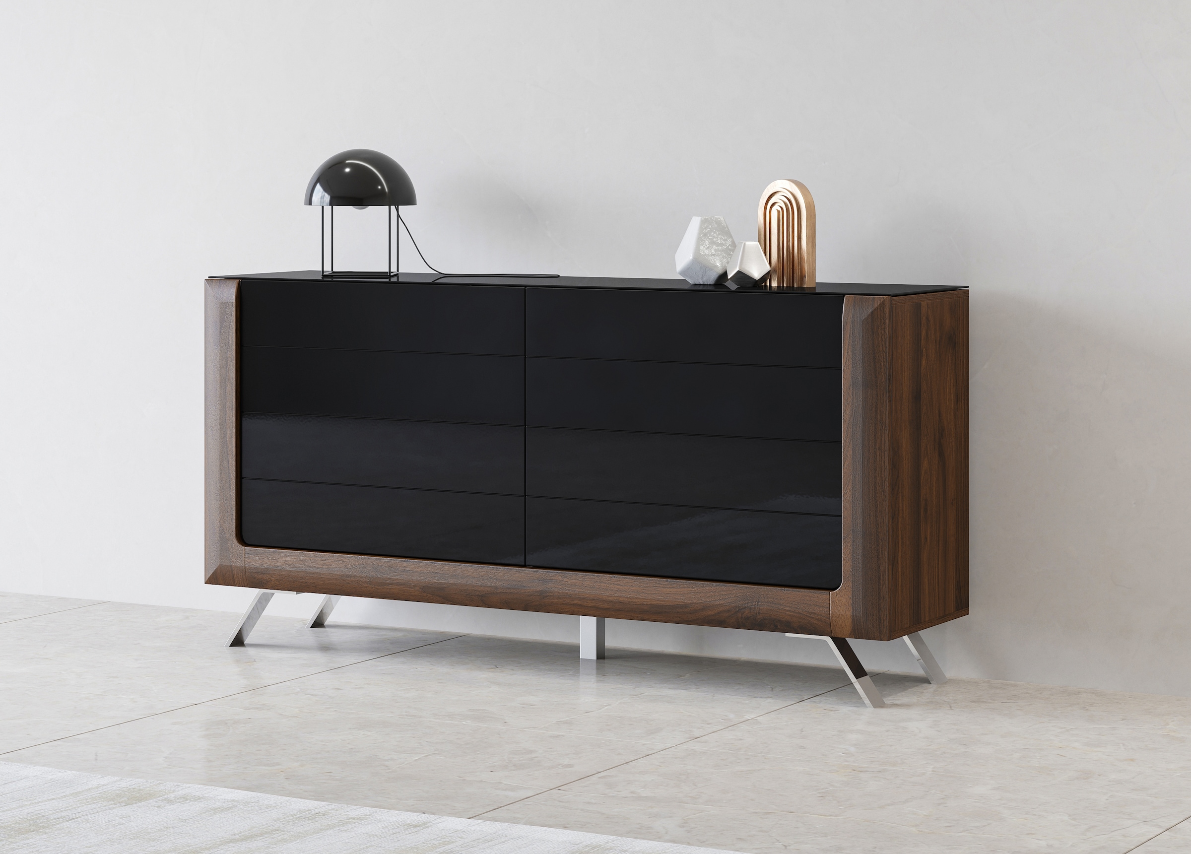 Sideboard »Kasai«, Breite 160,5 cm, mit 2 Türen