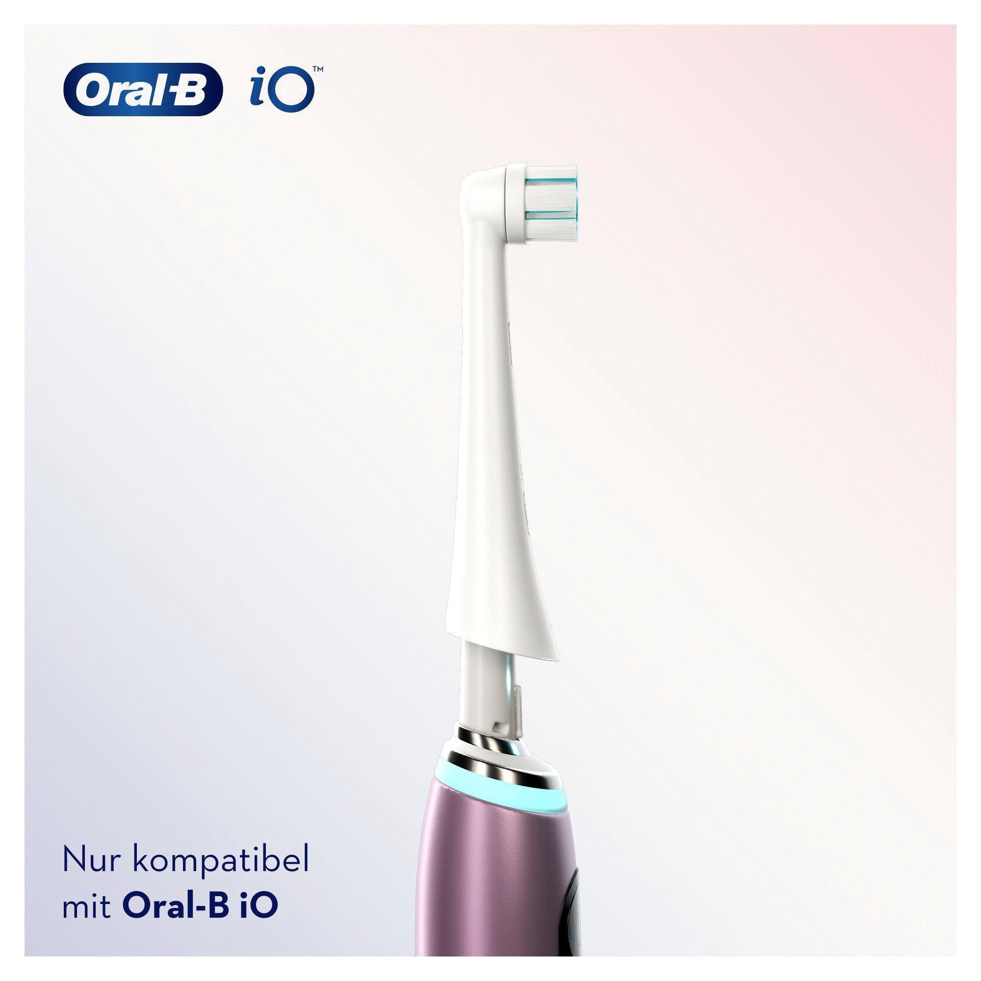 Oral-B Aufsteckbürsten »iO Sanfte Reinigung«, iO Technologie