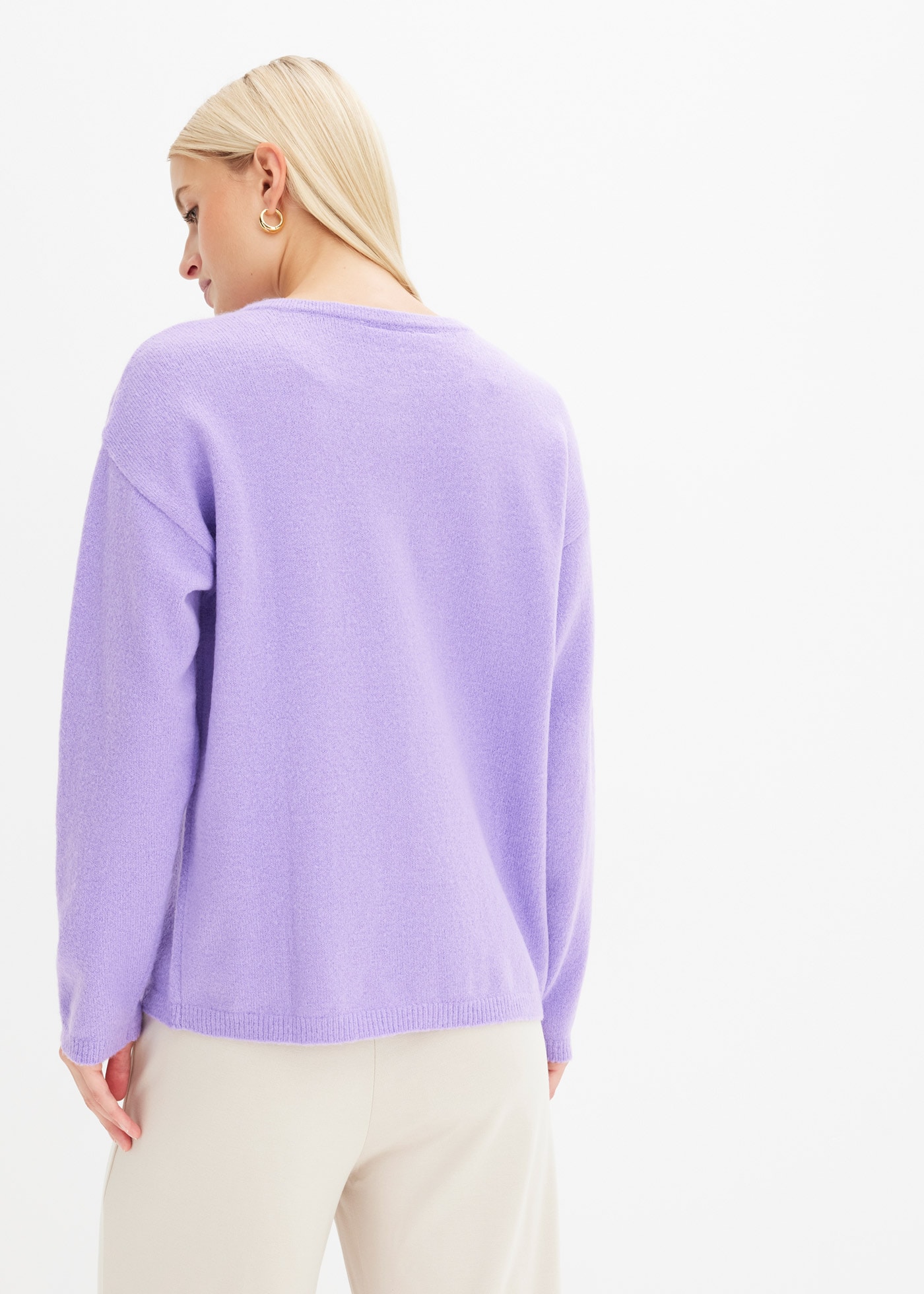 bonprix Strickjacke »Feinstrickjacke« lässig geschnittene Passform, Feinstrick, eleganter Stil