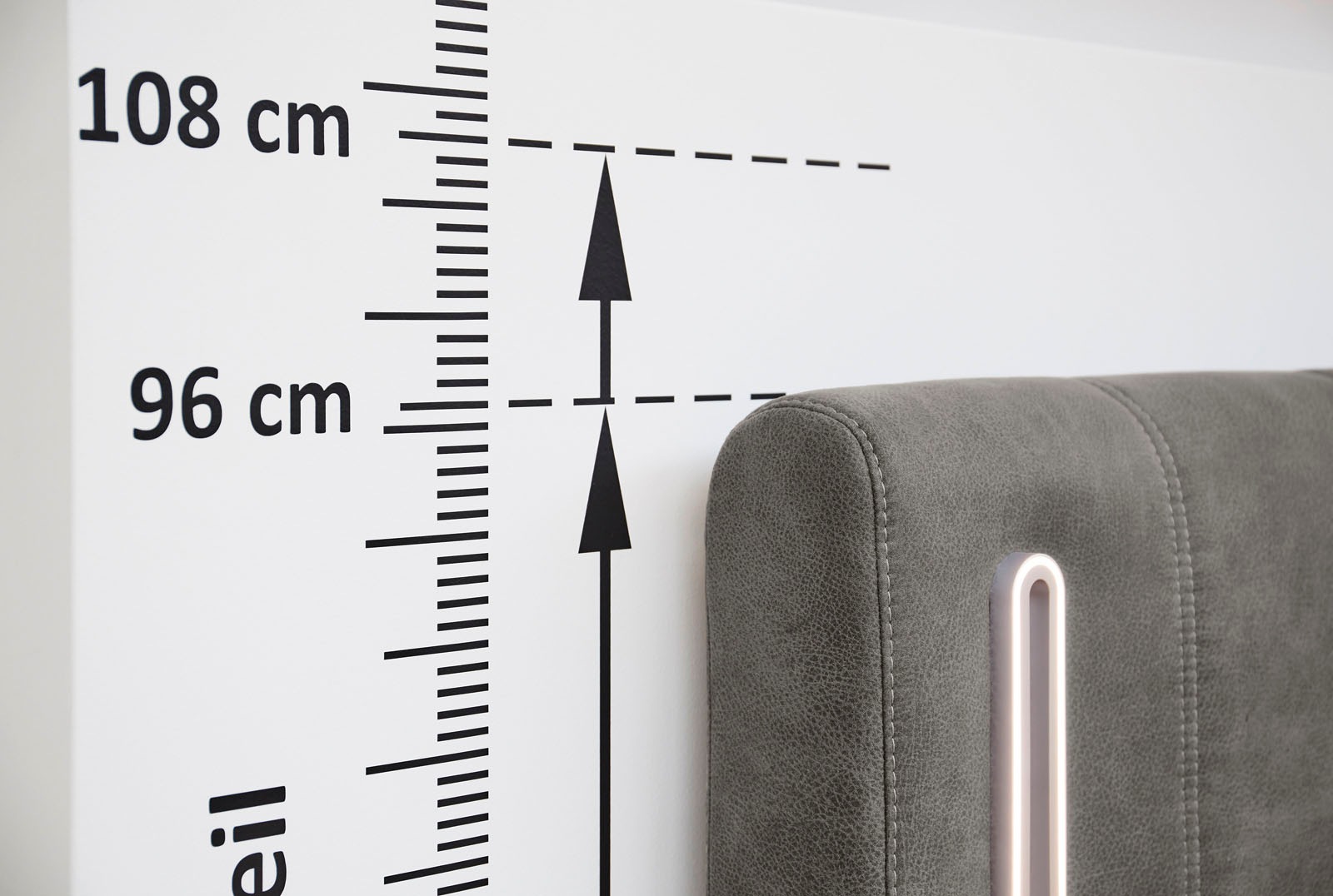 Jockenhöfer Gruppe Boxspringbett »KATI mit Stauraum, inkl. Bonnellmatratze H2/H3« Höhenverstellbares Kopfteil mit LED´s, USB- Ladeports 180 cm x 200 cm