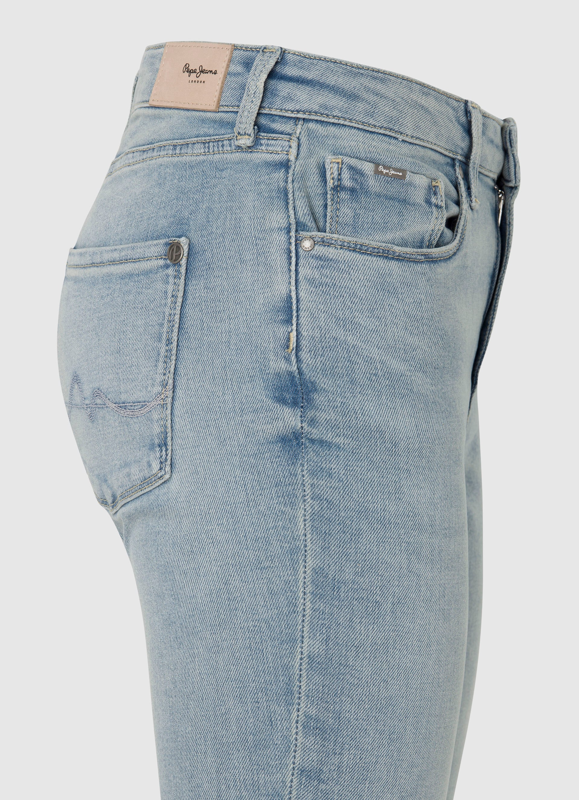 Pepe Jeans Skinny-fit-Jeans, in Used-Optik