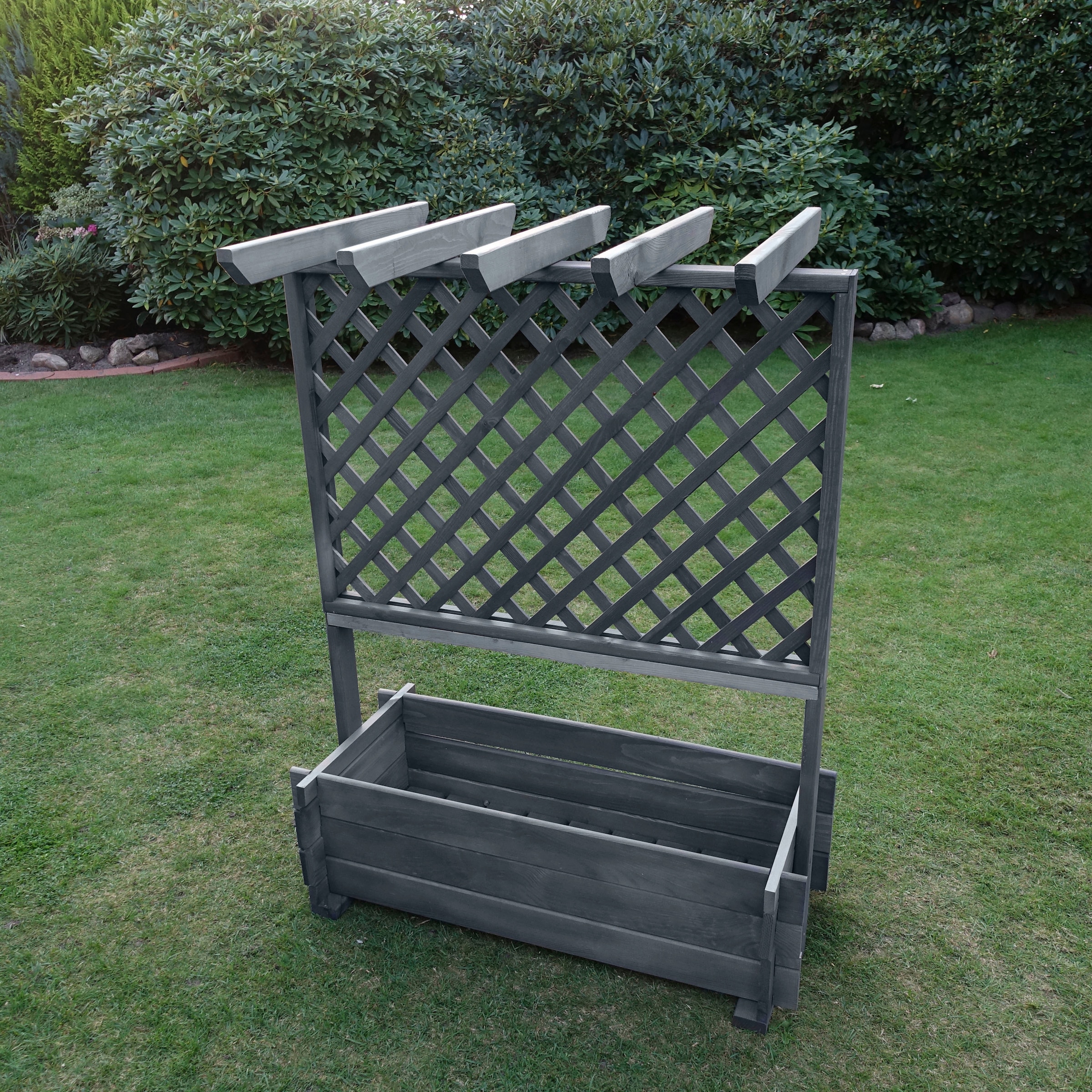 promadino Rankhilfe Rankkasten mit Pergola, BxTxH: 112x65x139 cm