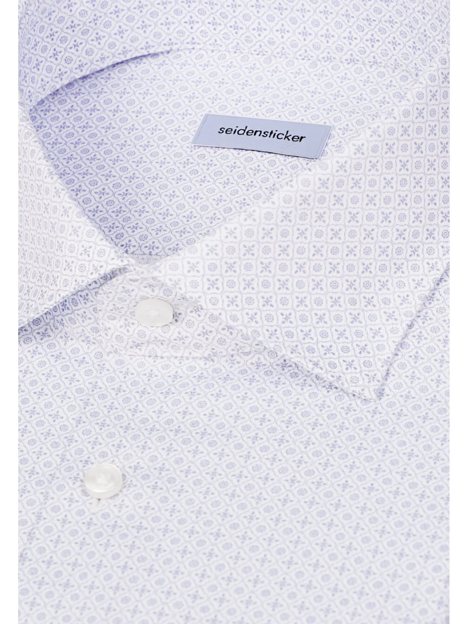 seidensticker Businesshemd »Schwarze Rose« Shaped 1/1 Extra lang Kentkragen Druck