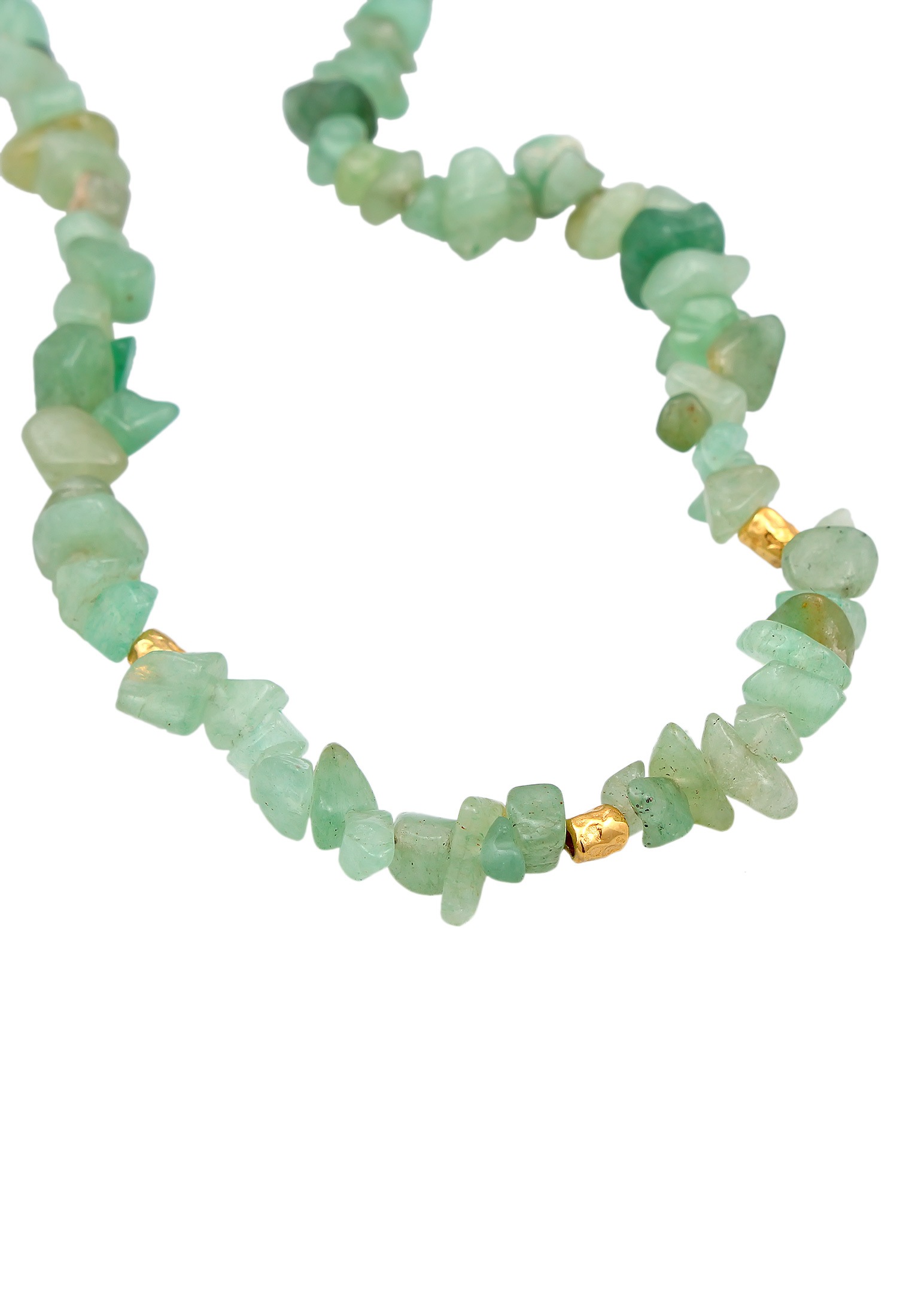 Elli Premium Silberkette »Halskette Aventurin Choker 925 Silber«