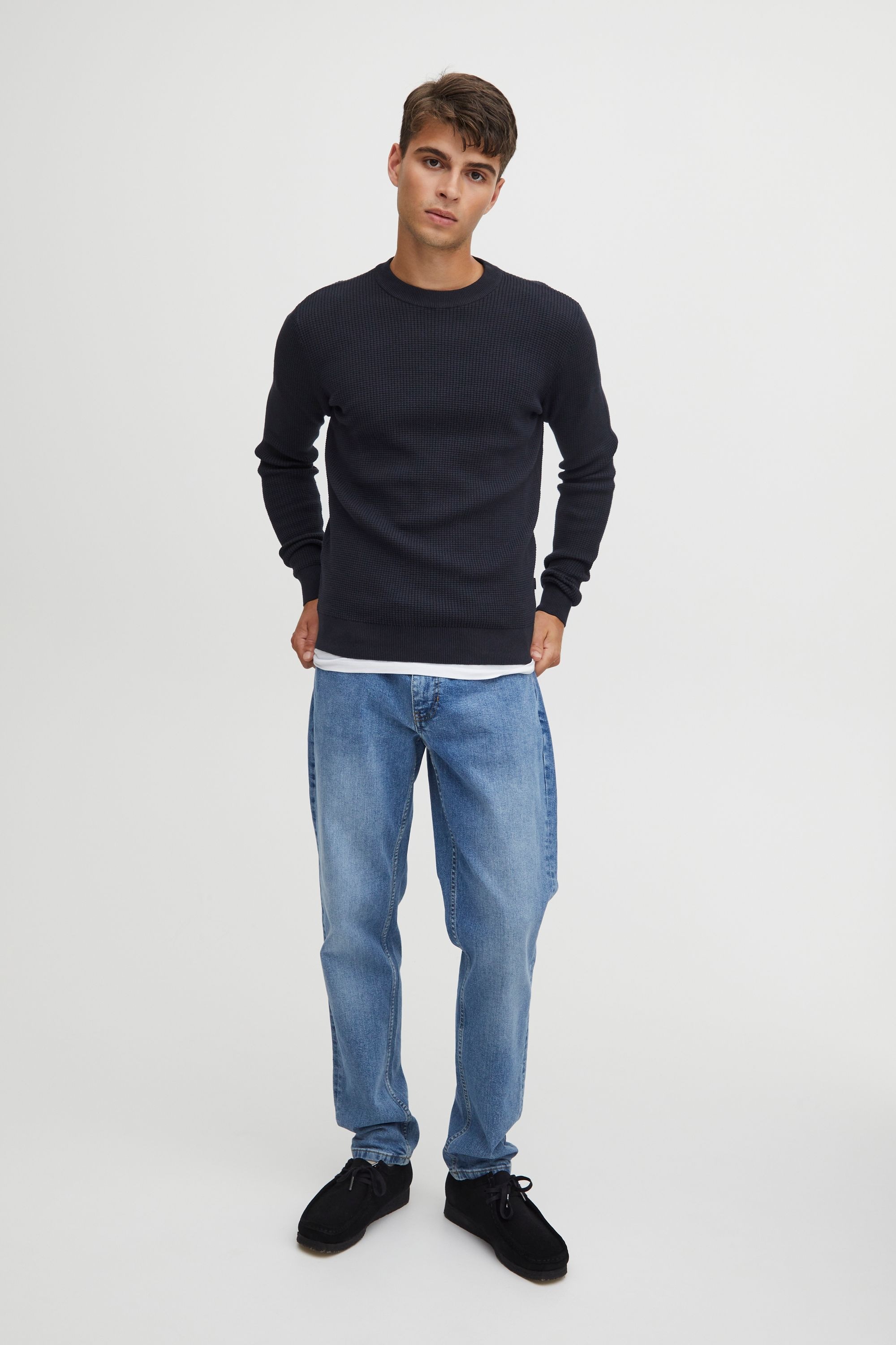 Casual Friday Strickfleece-Pullover »Strickpullover CFKarlo«