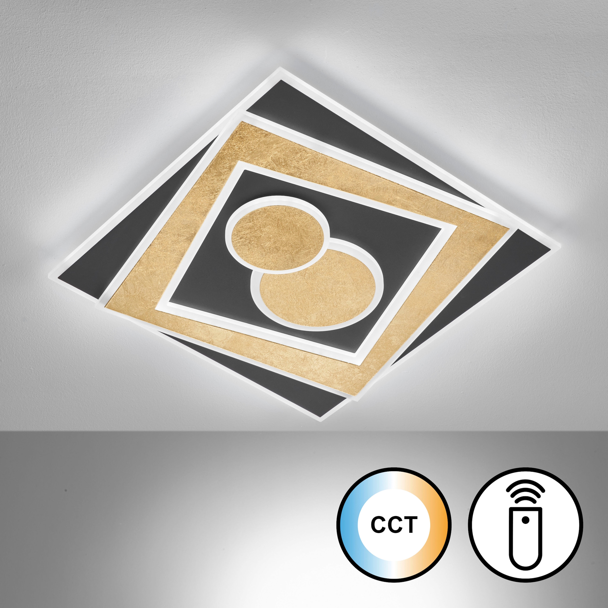 FISCHER & HONSEL Deckenleuchte »Ratio« LED-Modul 1 Stk. langlebige LED, dimmbar