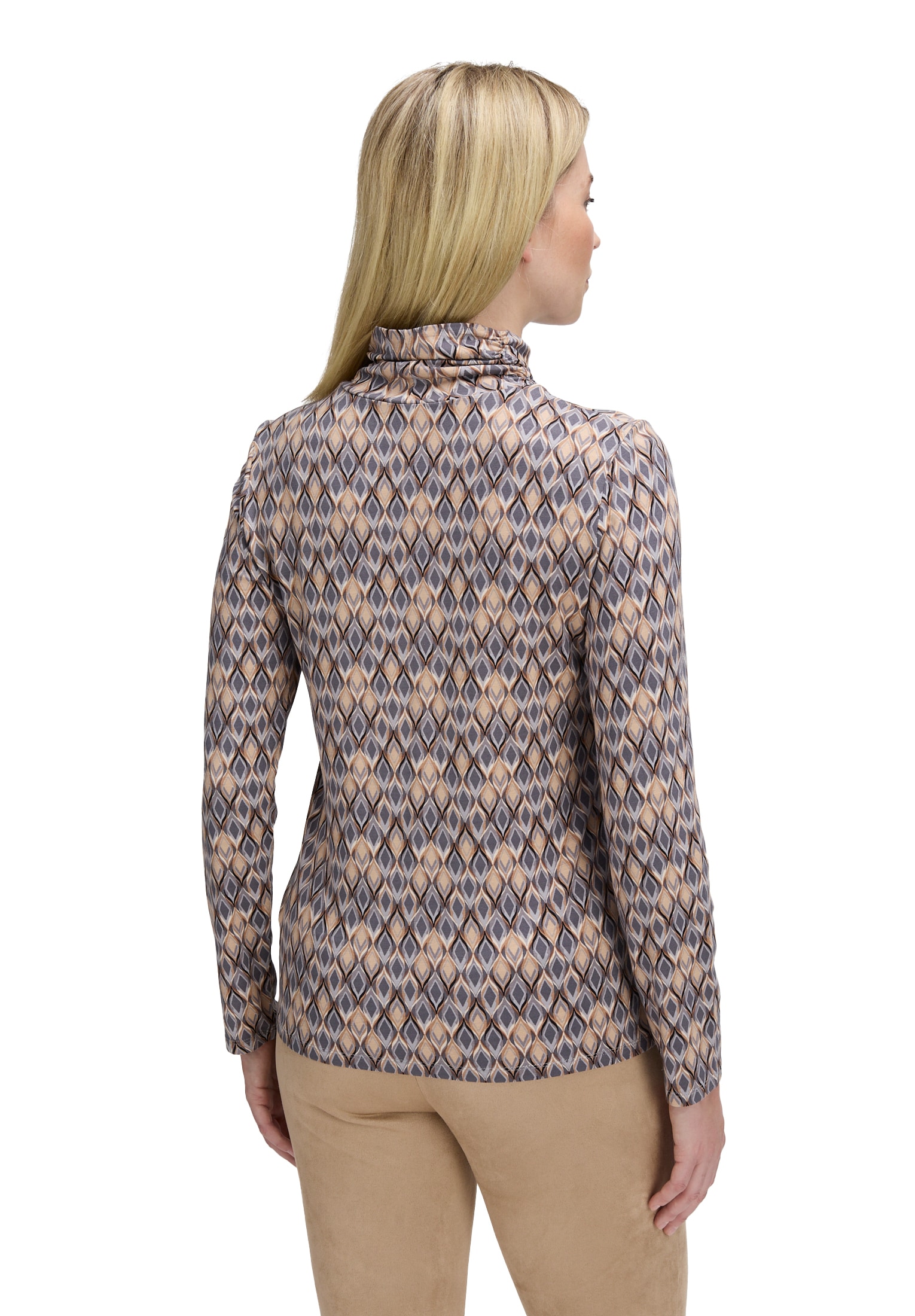 Betty Barclay Langarmshirt »Rollkragenshirt mit Stehkragen«