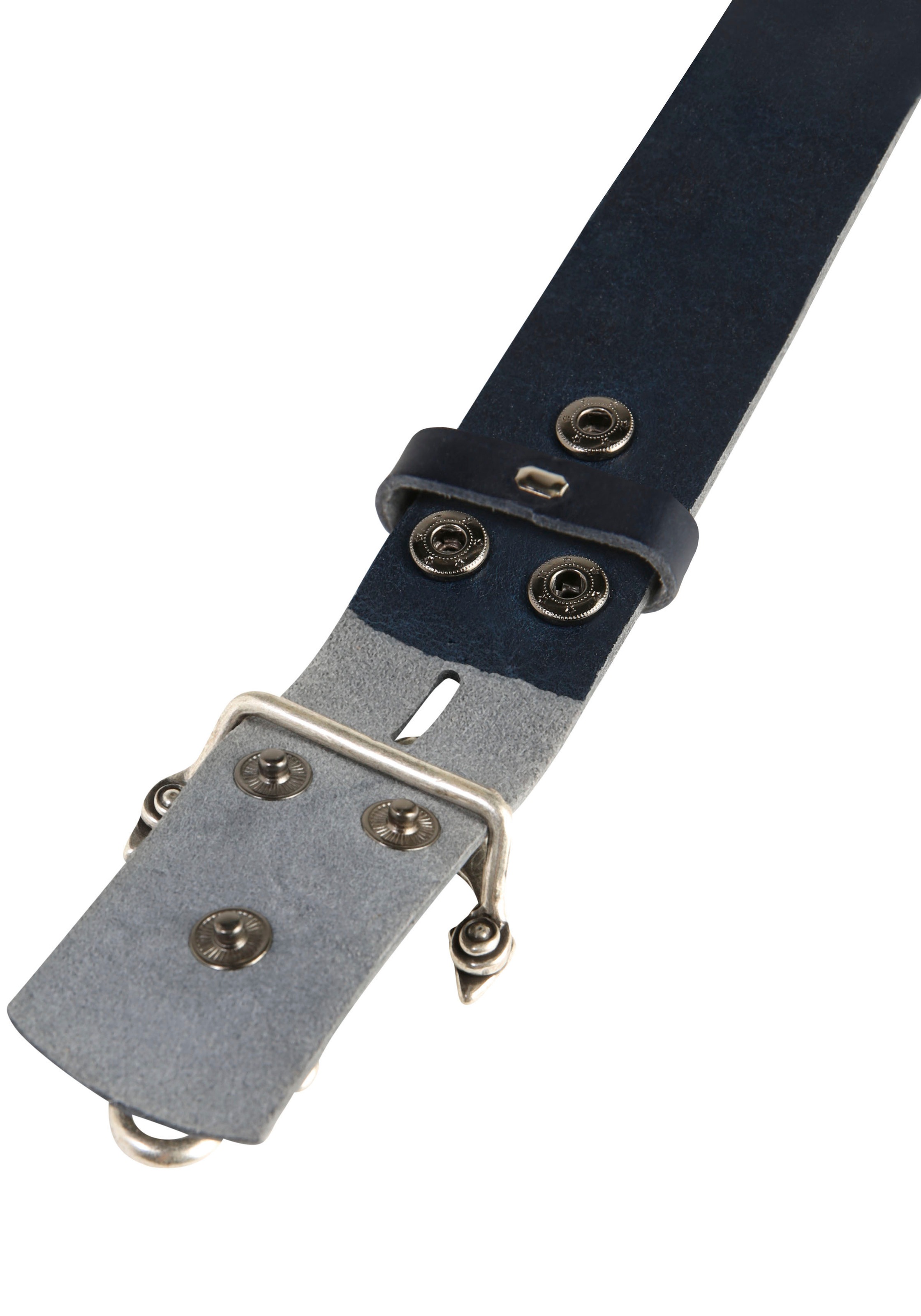 Rettungsring Gürtel Ledergürtel mit austauschbarer Schließe »Anker SO19°«