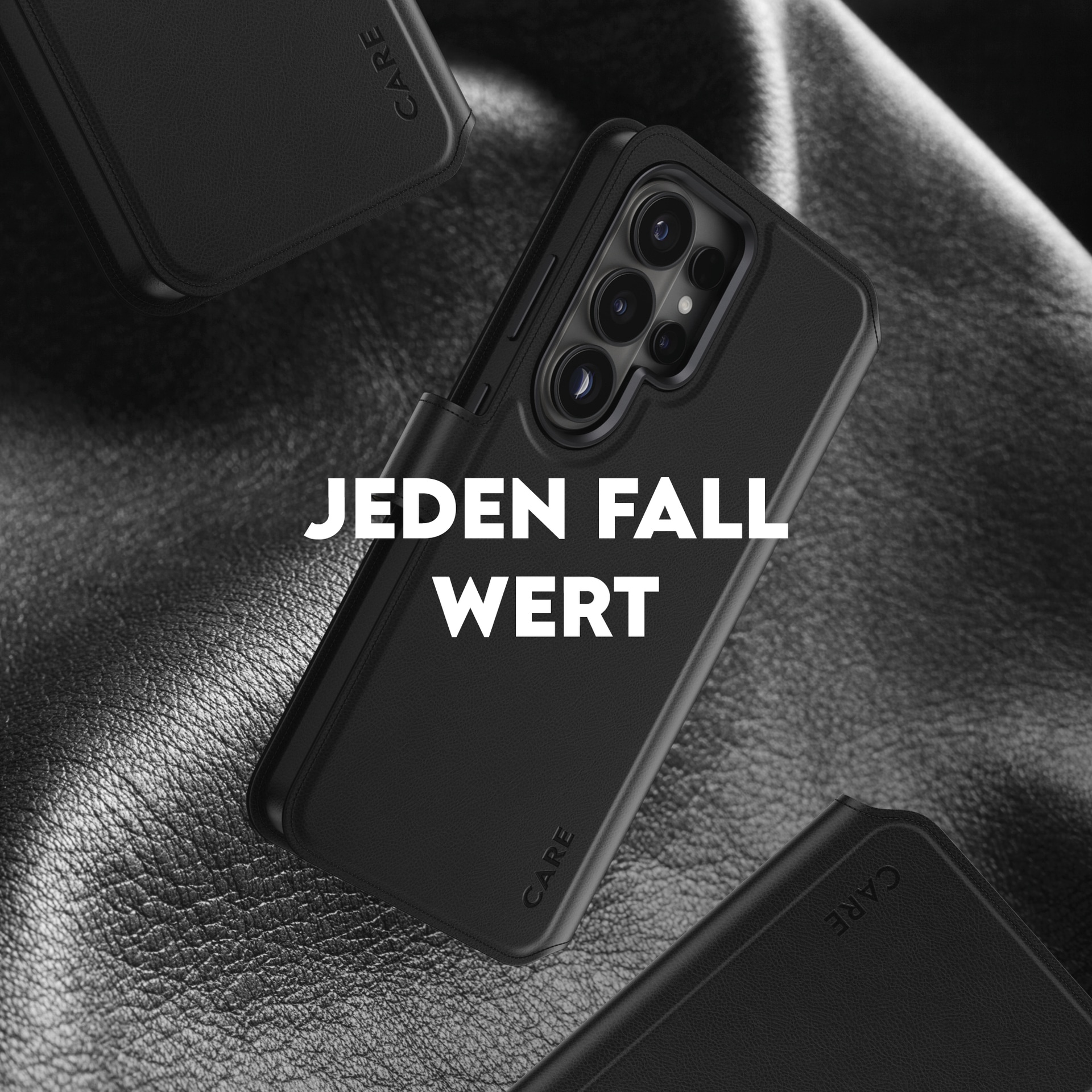 CARE by PanzerGlass Handyhülle »Tango 2-in-1 Wallet Case mit Qi für Samsung Galaxy S26 Ultra« Samsung Galaxy S26 Ultra Backcover, Schutzhülle, Handyschutzhülle, Case, Schutzcase, stoßfest